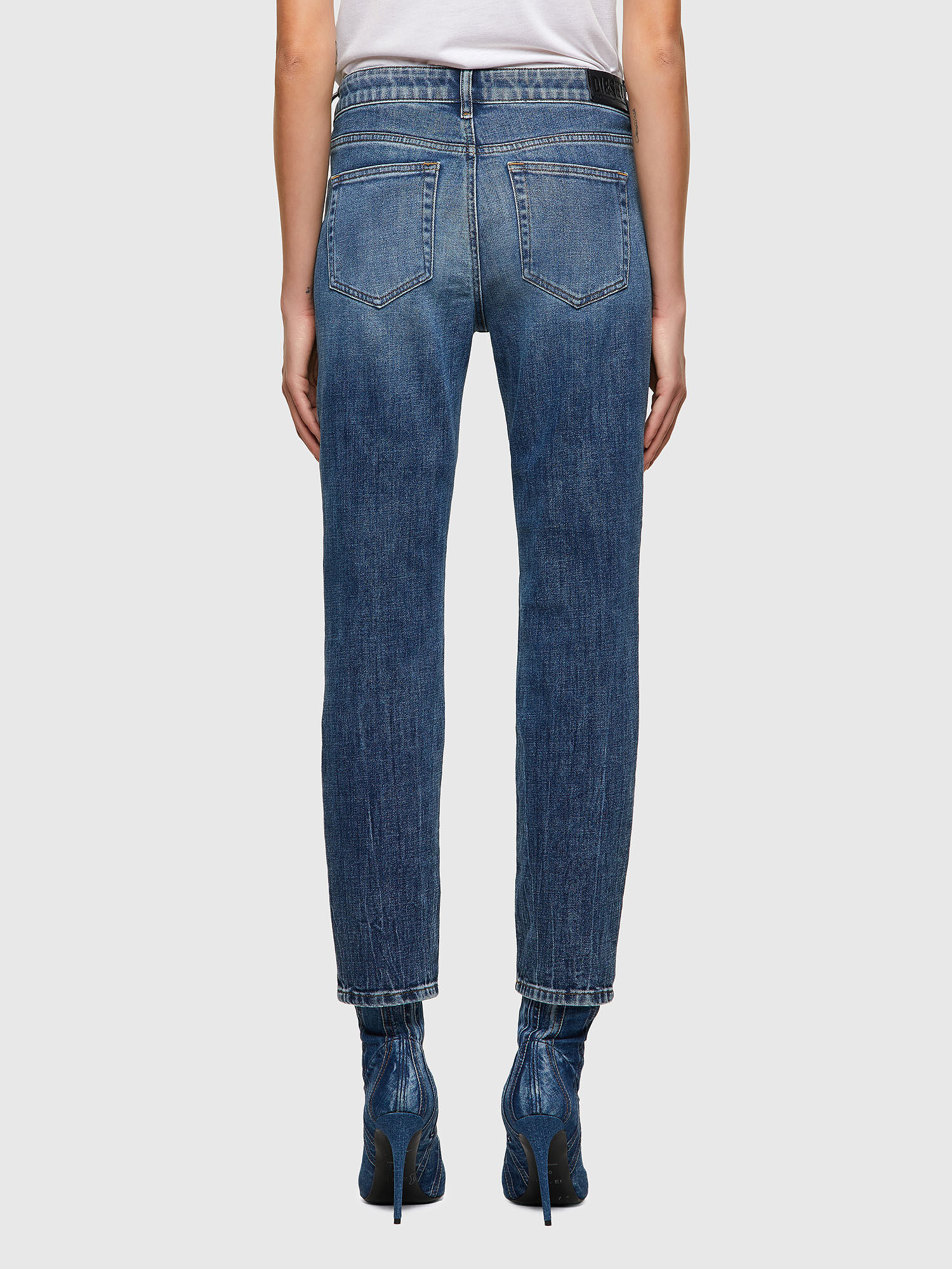 Diesel - D-Joy Slim Jeans 009VY, Medium Blue - Image 4