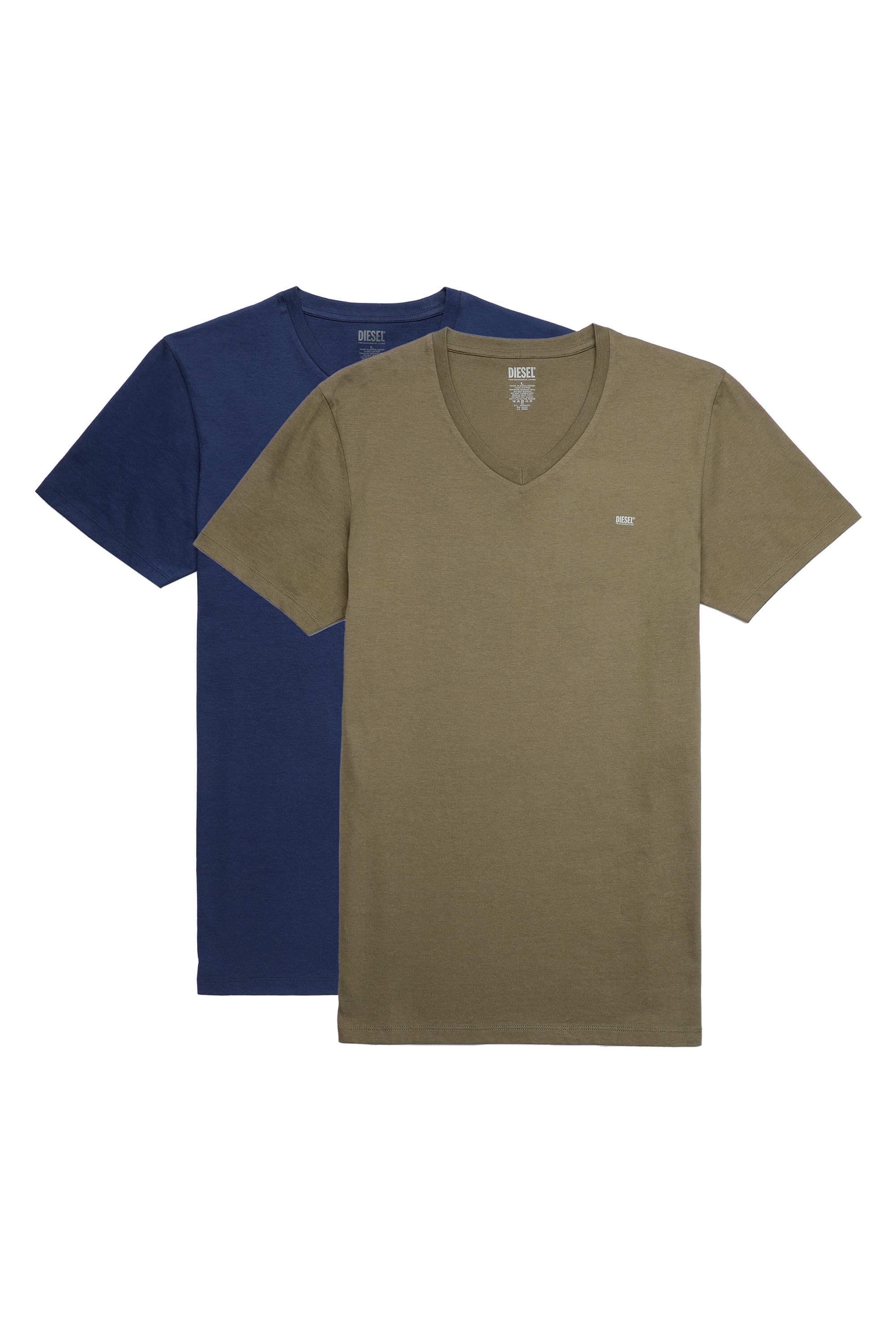 UMTEE-MICHAEL-TUBE-T Man: V-neck T-shirts with logo print
