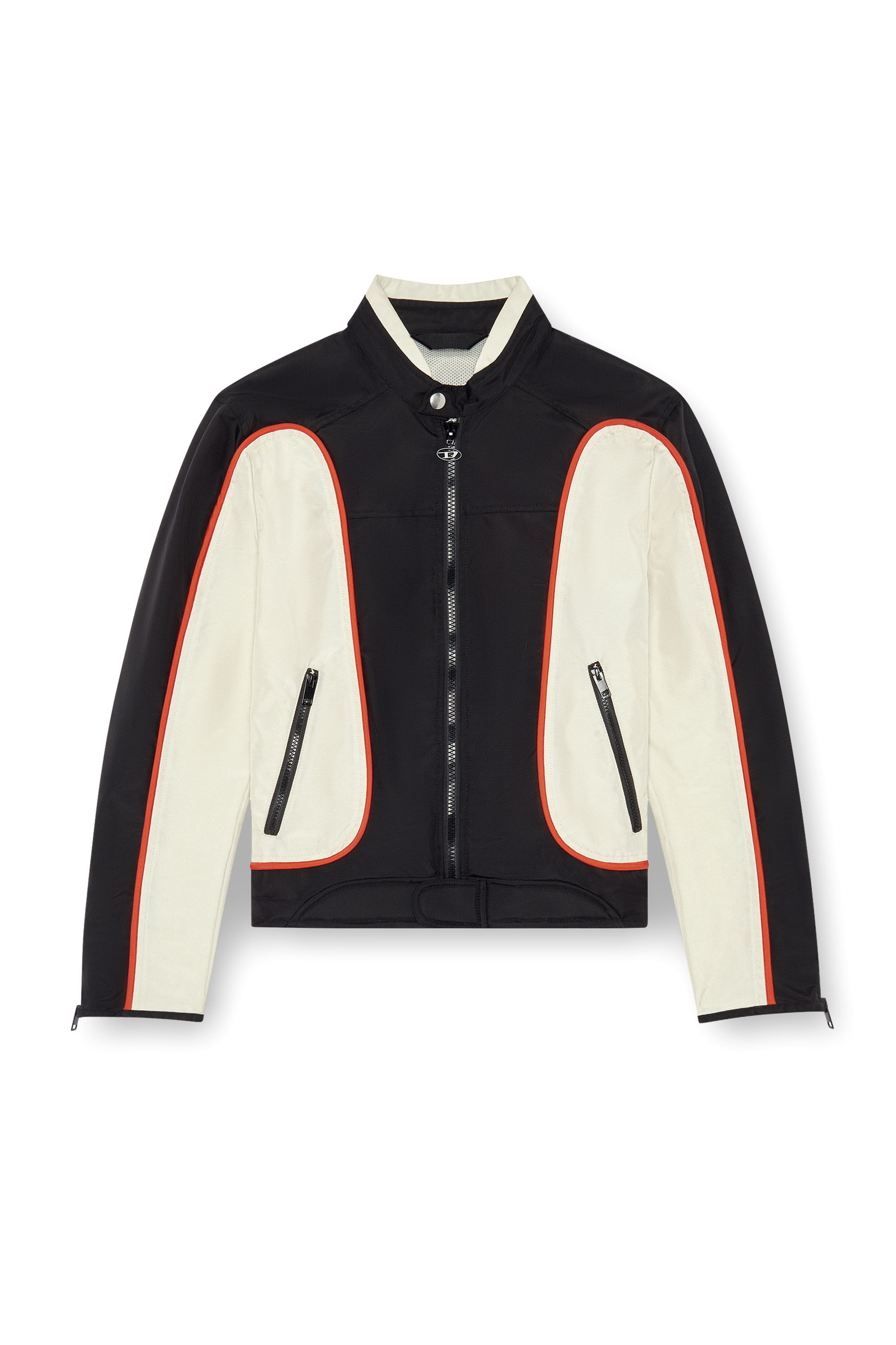 J-BLINK Unisex: 90's Biker jacket in waterproof nylon | Diesel