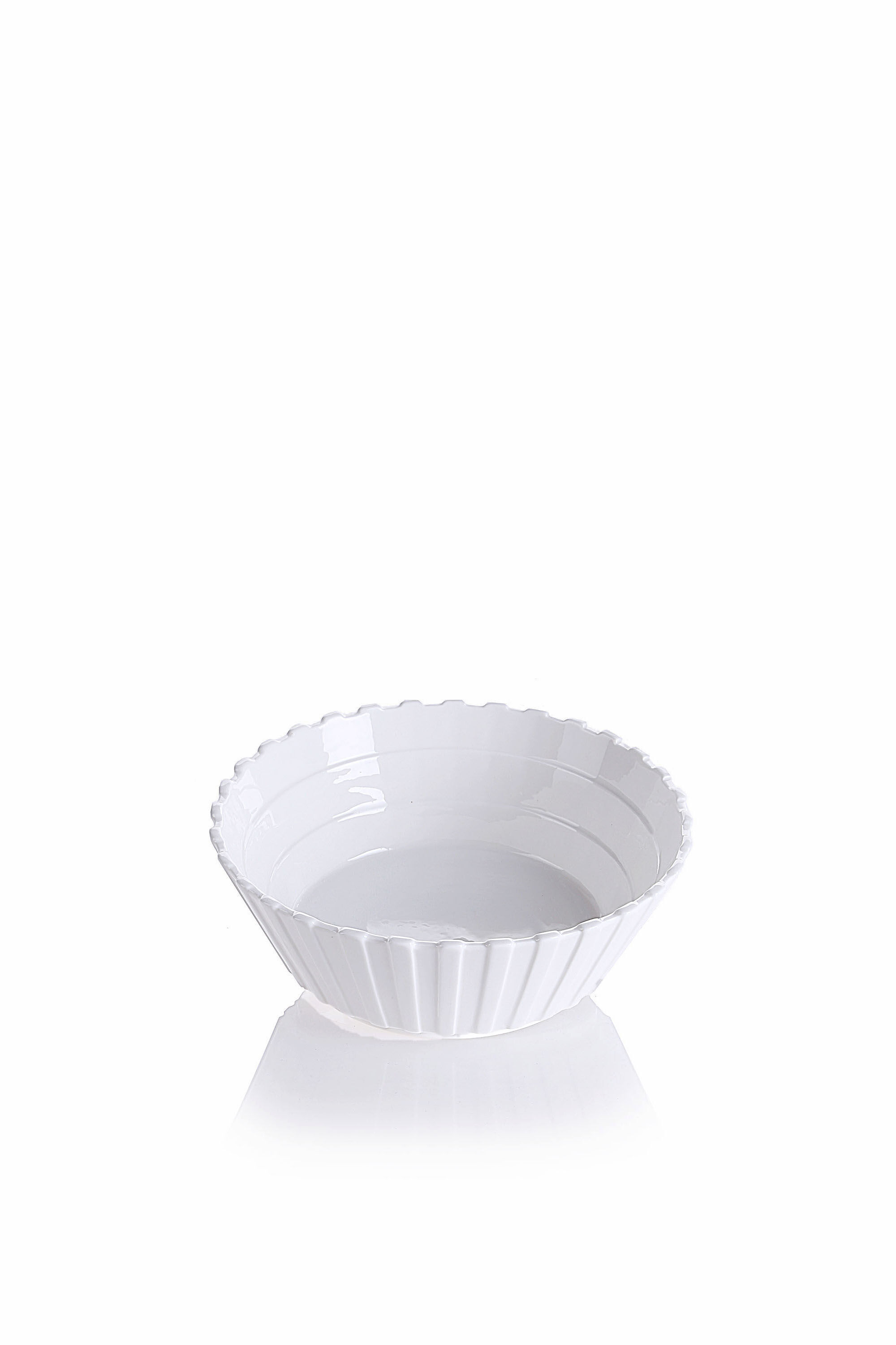 Diesel - 10981 MACHINE COLLEC, Ensaladera de porcelana, 22 cm de diámetro Unisex in Blanco - 1