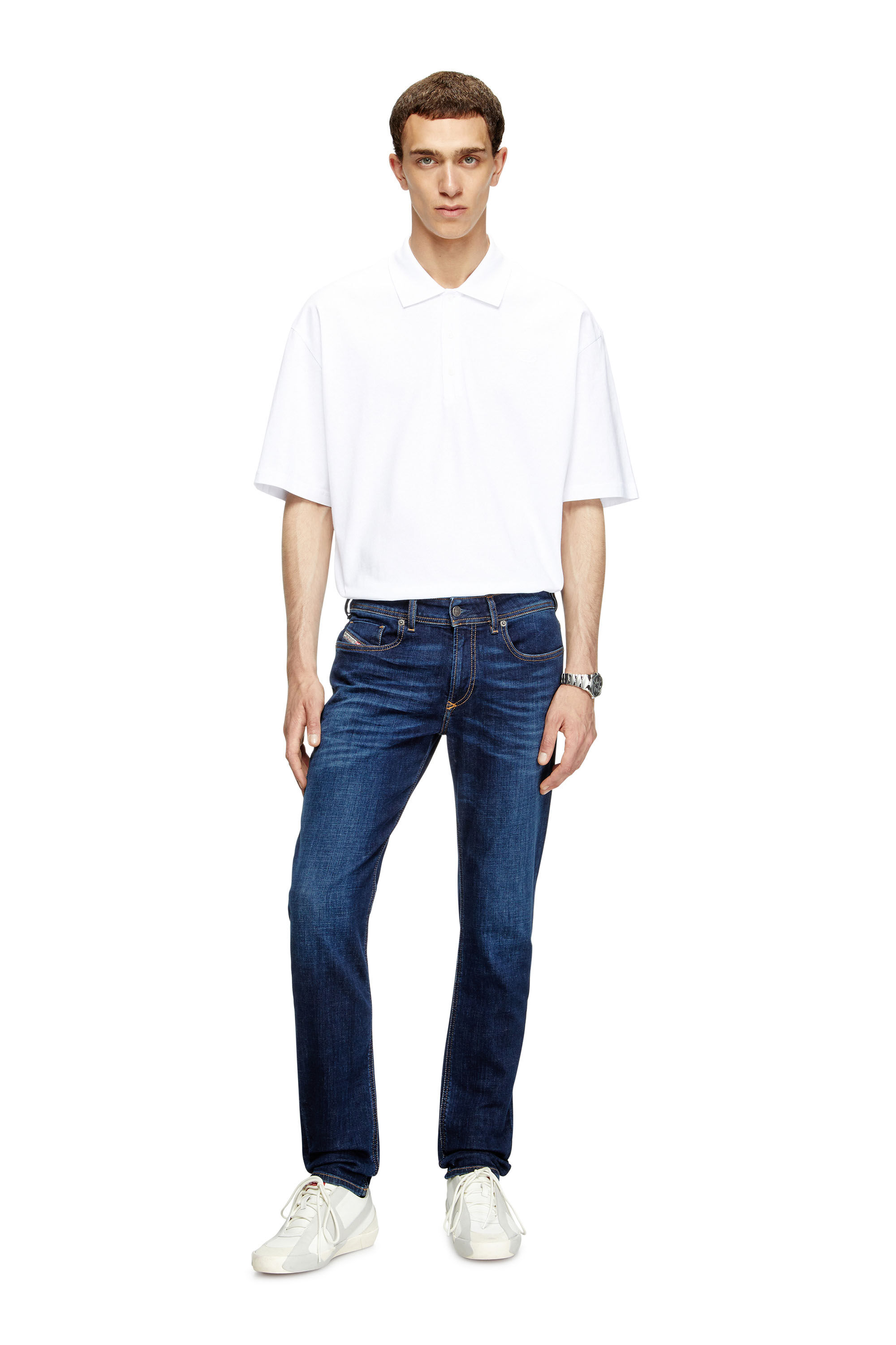 ★DIESEL★ 2017 Slender Denim Pants Blue A0530209E9101 25743706_56044989_600.jpg