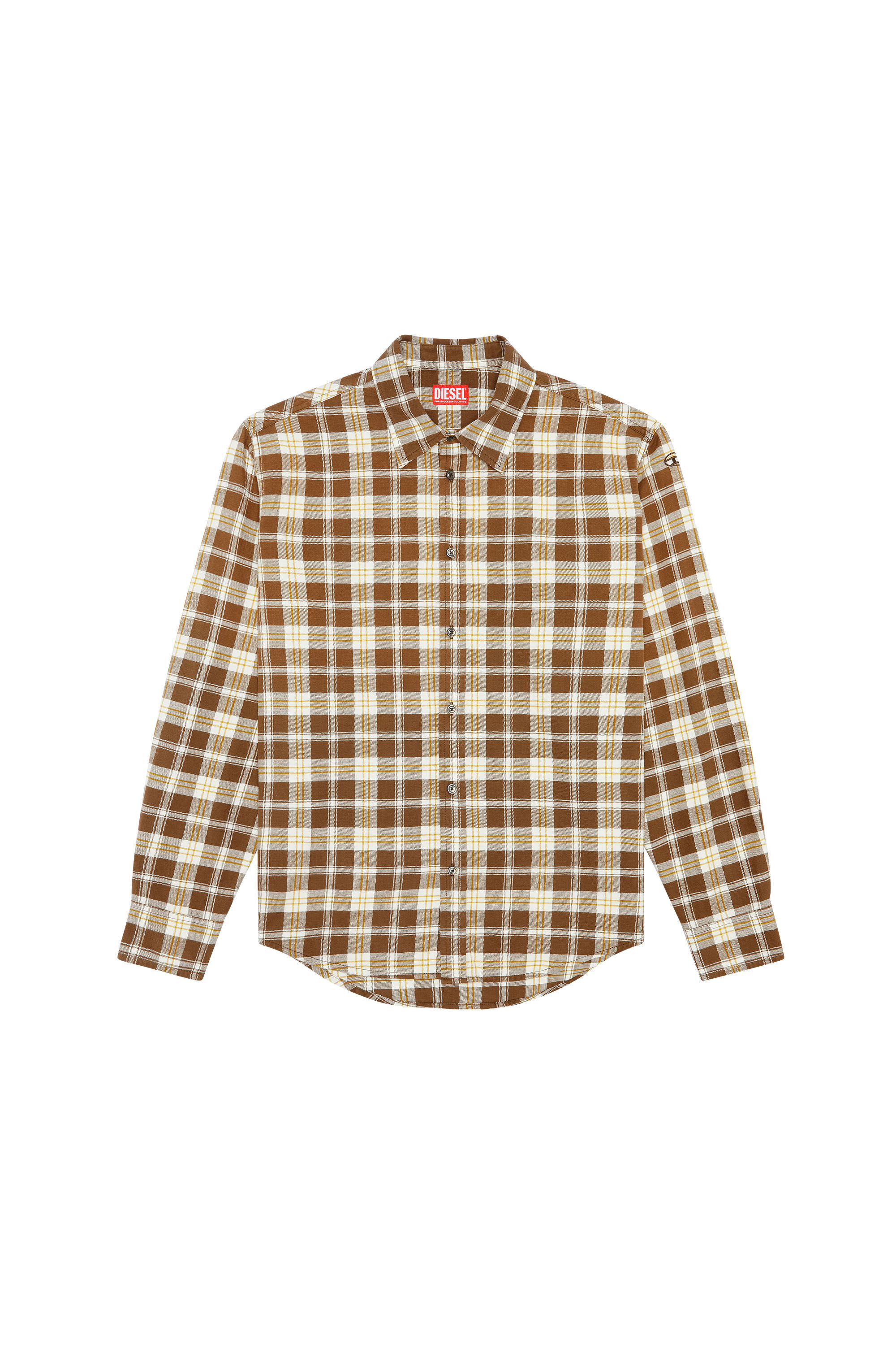 Men's Shirt in checked flannel | S-UMBE-CHECK-NW Diesel