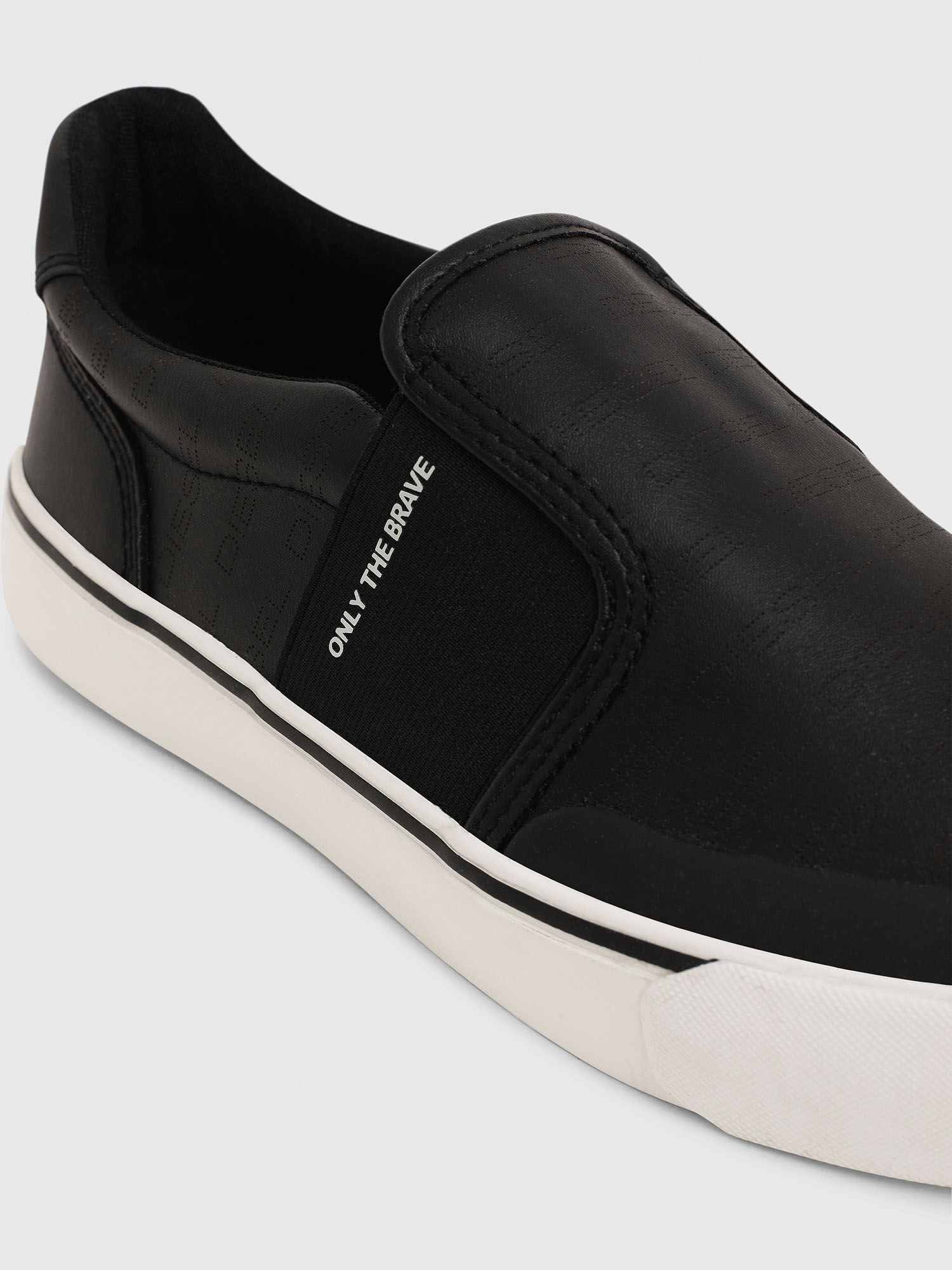 Slip-on sneakers in leather | Diesel