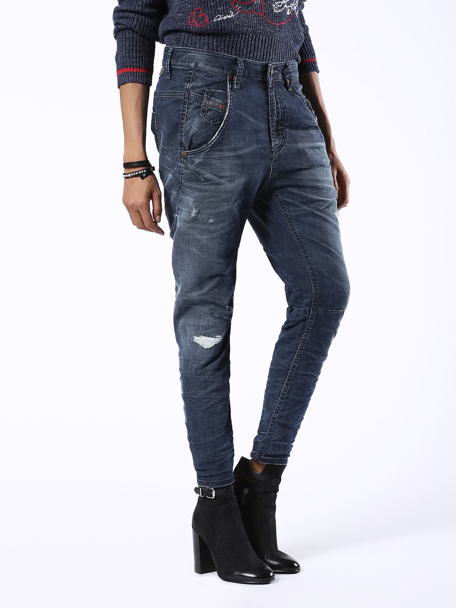 Diesel - Fayza JoggJeans 0675M, Blue Jeans - Image 6