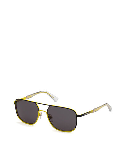 DL0325, Black/Yellow Diesel - DL0325, Black/Yellow - Sunglasses - Image 2
