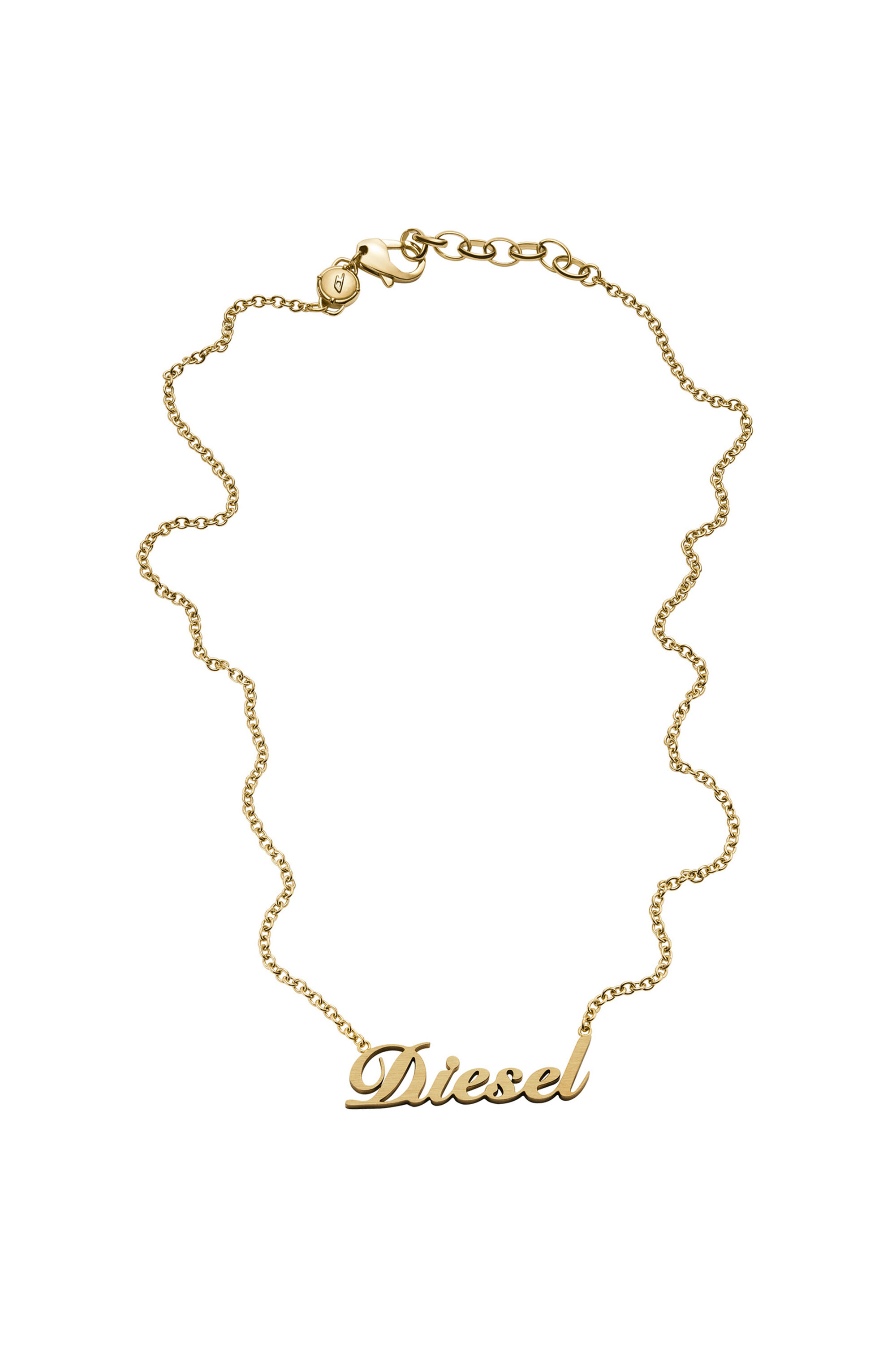 人気ブランドからコーディネートを探す DX1372: Gold Diesel | Necklace Chain Steel Stainless アクセサリー