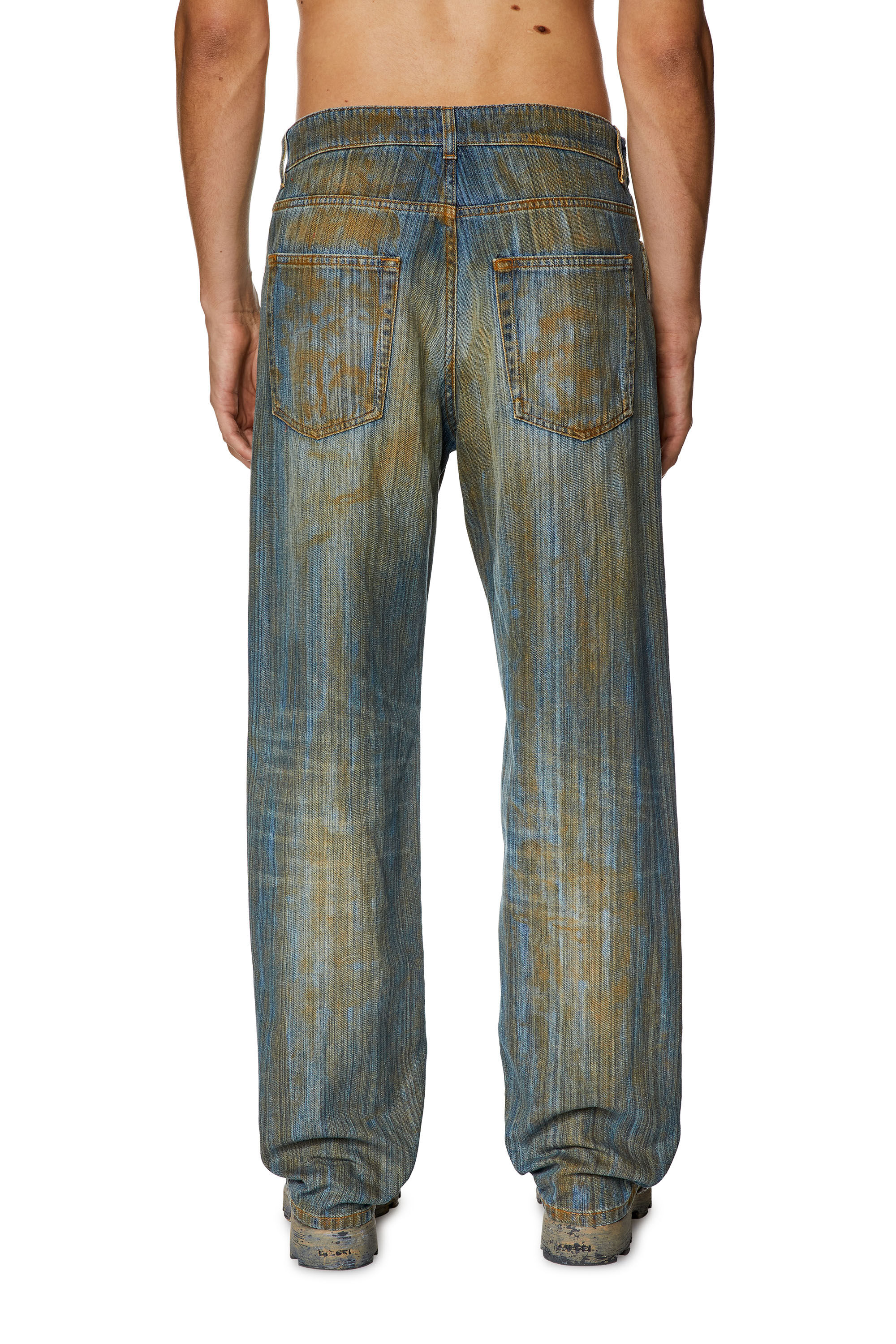Diesel - Regular Jeans 2010 D-Macs 0NLAL Hombre, Azul medio - 4