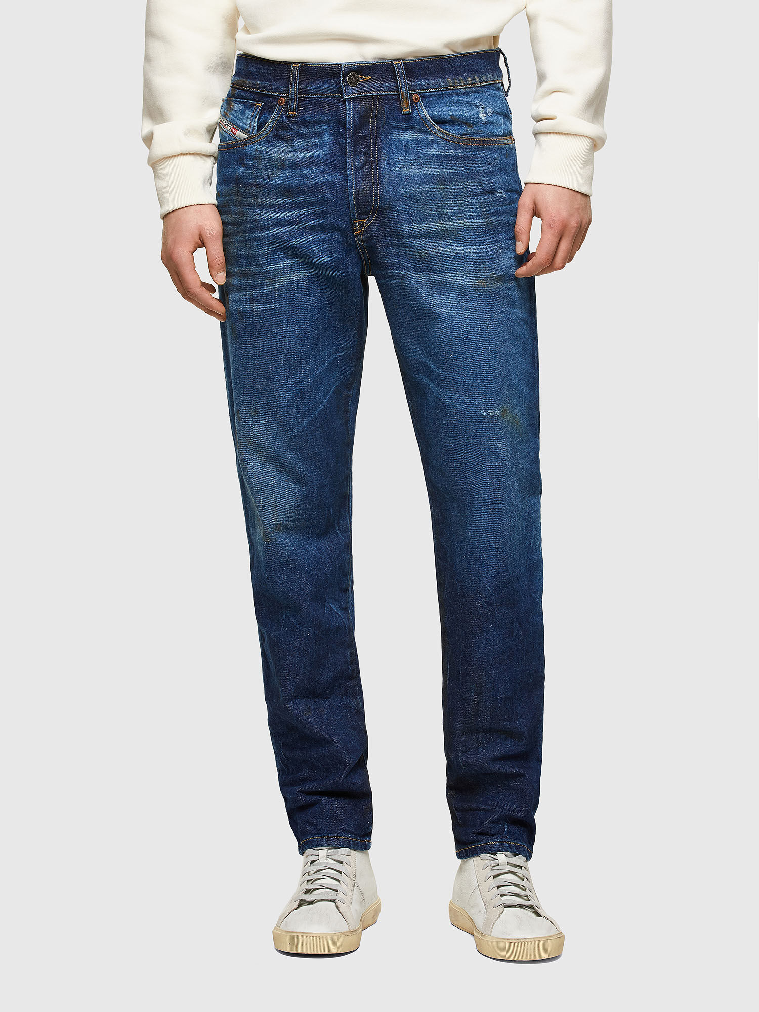 Diesel - 2005 D-FINING 009NG Tapered Jeans, Azul Oscuro - Image 2