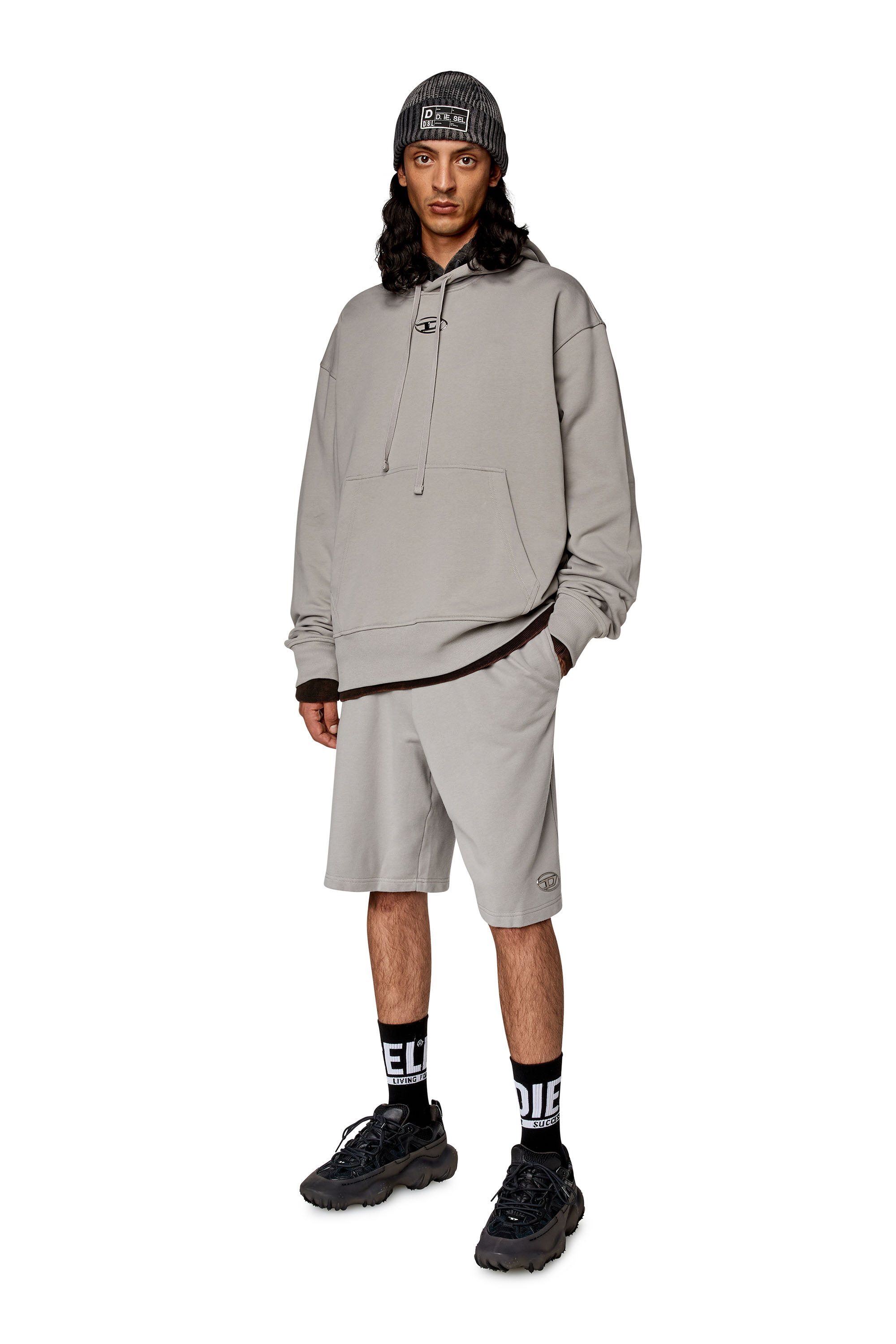 WQ241●DIESEL : Dロゴ Oversized Sweat◇XXS◇ WQ241○DIESEL : Dロゴ Oversized Sweat◇XXS◇