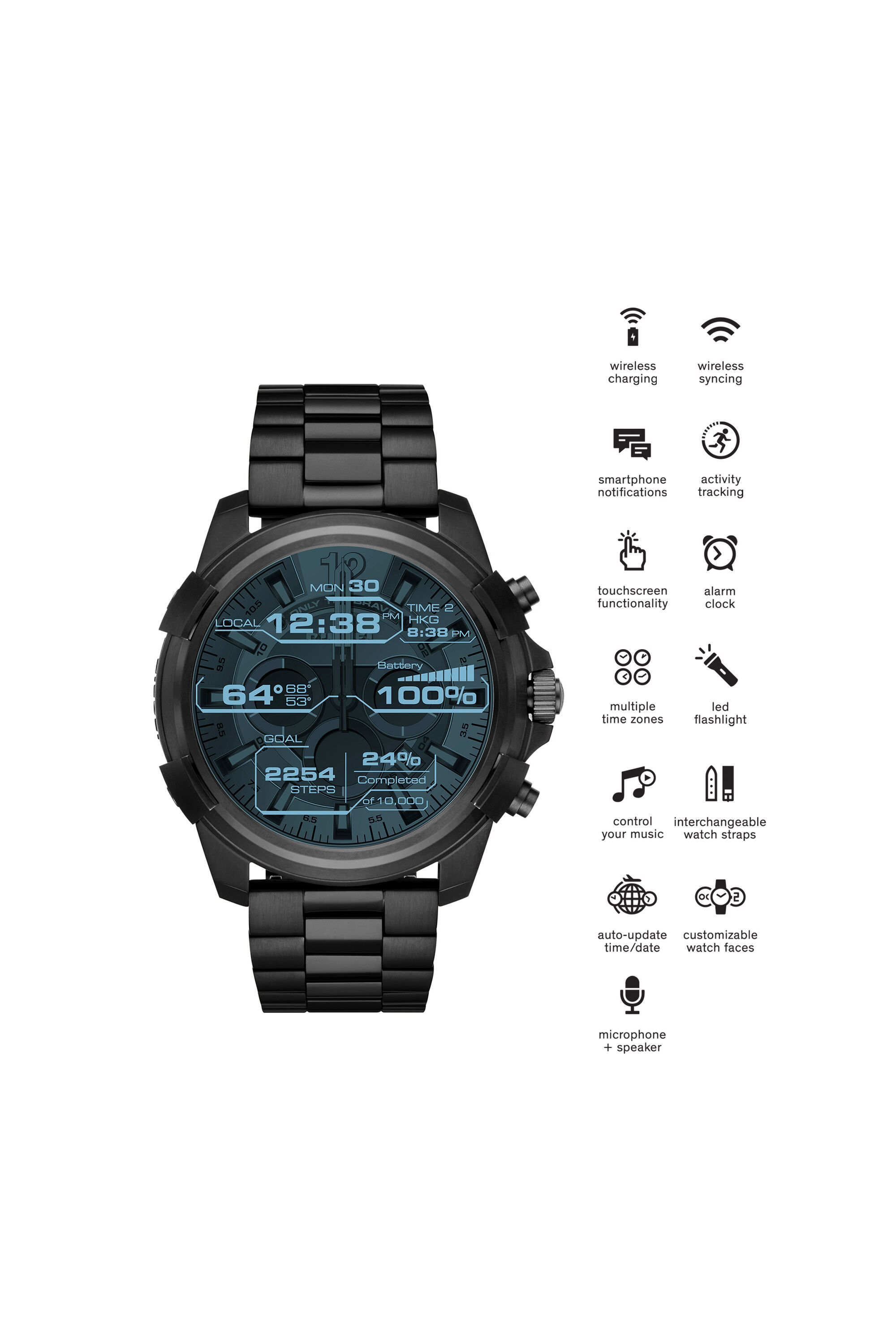 Diesel touch screen watch price deals