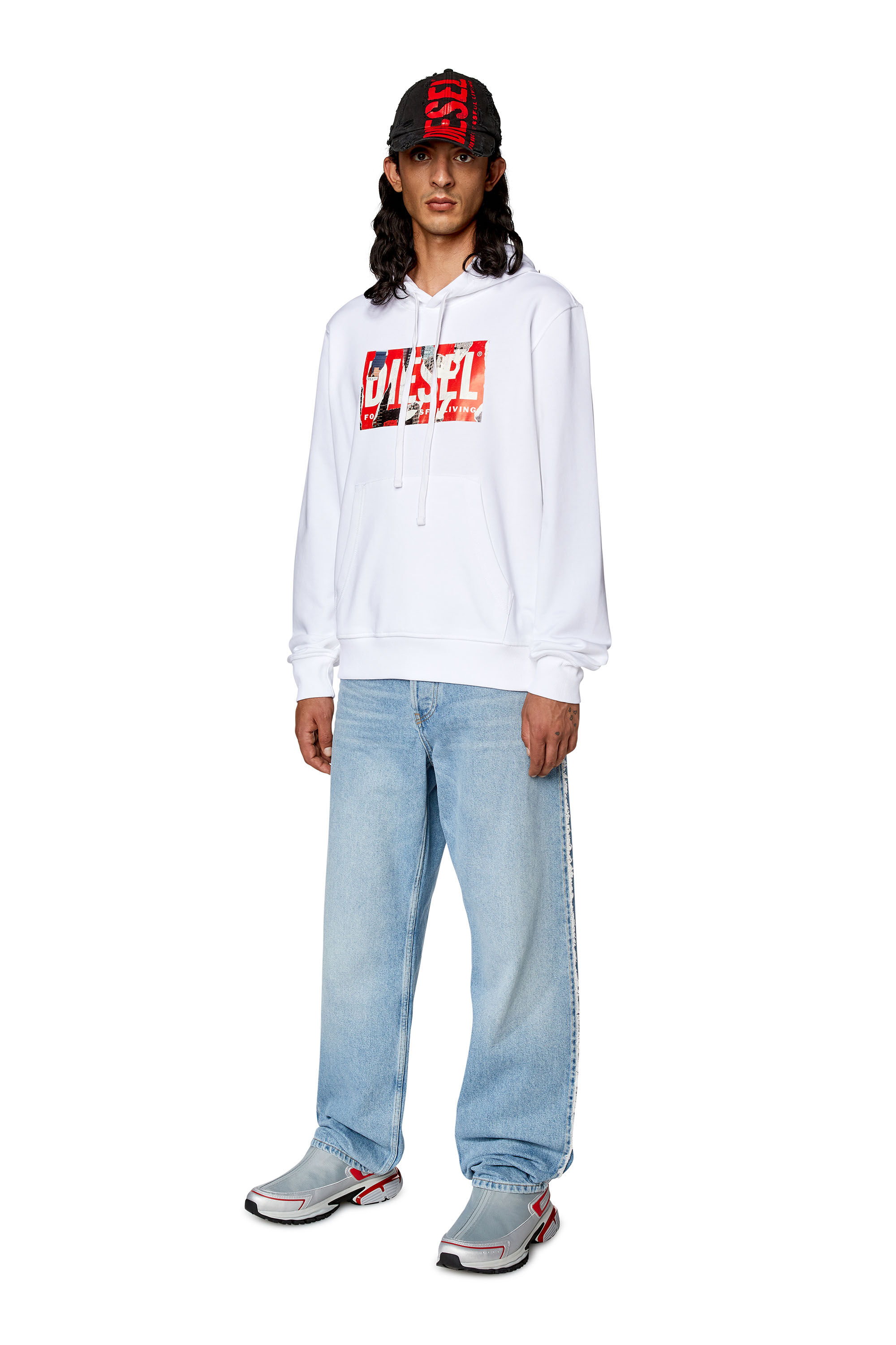 Diesel peel shop logo sweatshirt