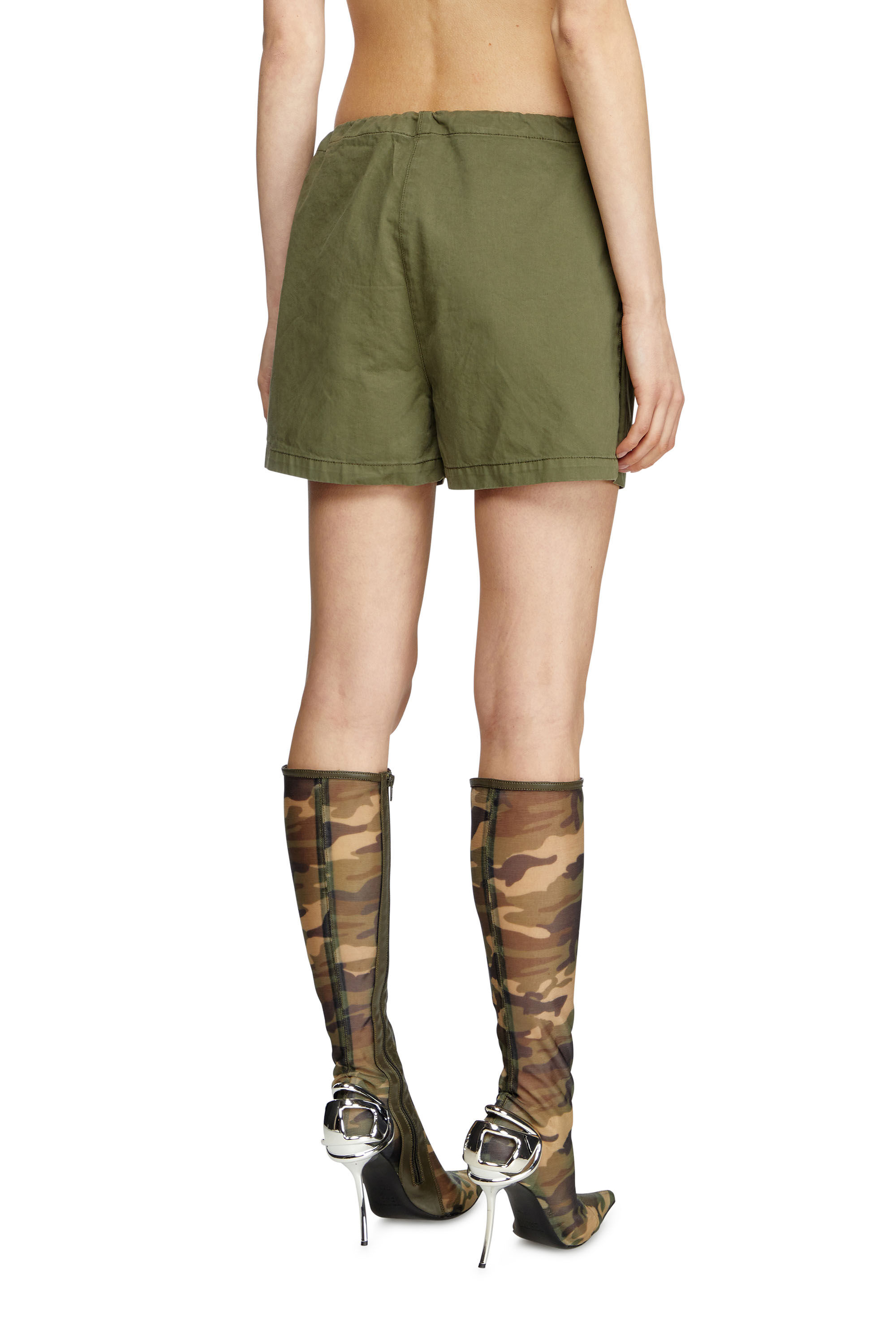 Women's Utility shorts | Green | Diesel