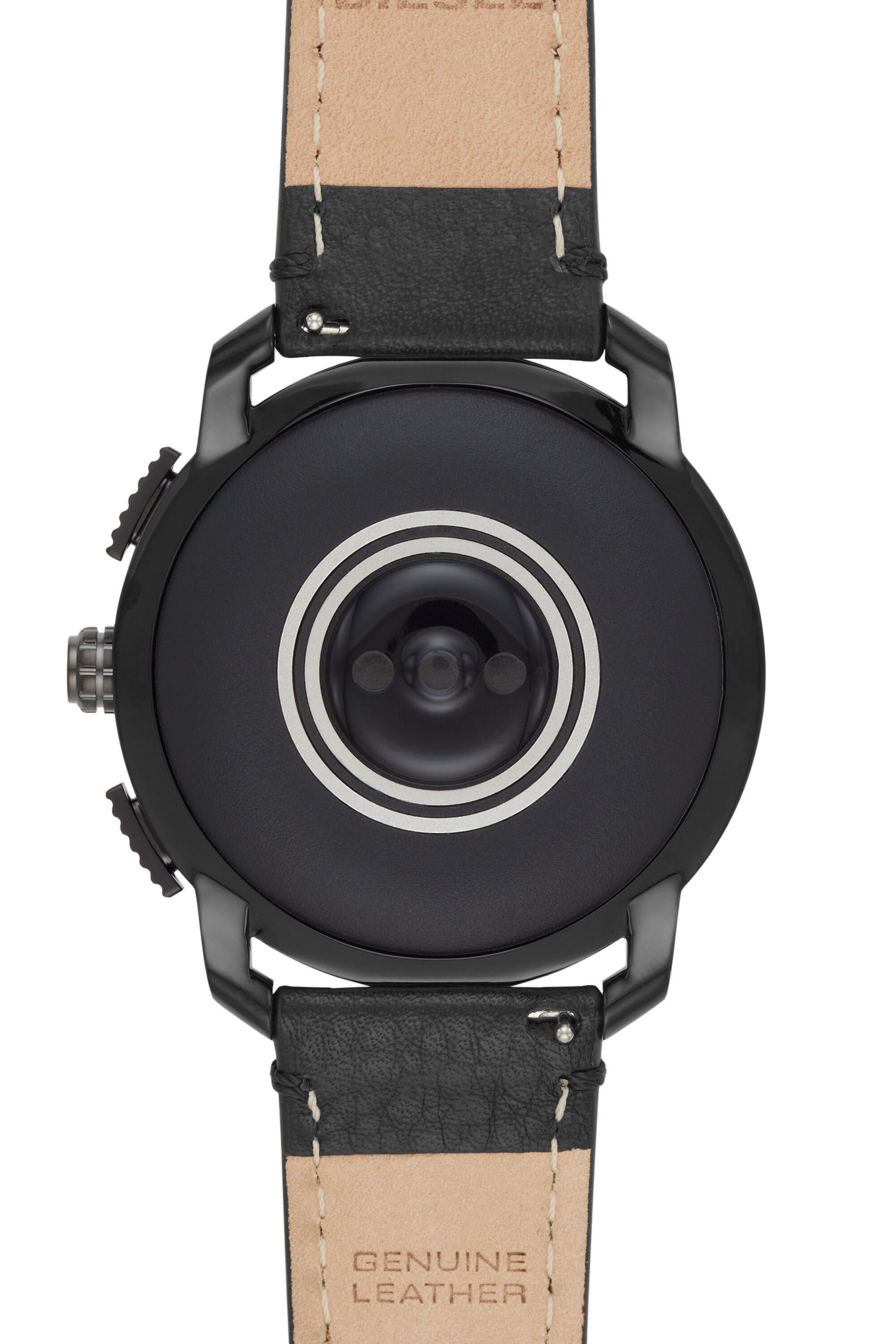 Diesel - DT2016, Man's Axial Smartwatch - Bronze Stainless Steel and Black Leather in Black/Bronze - 4