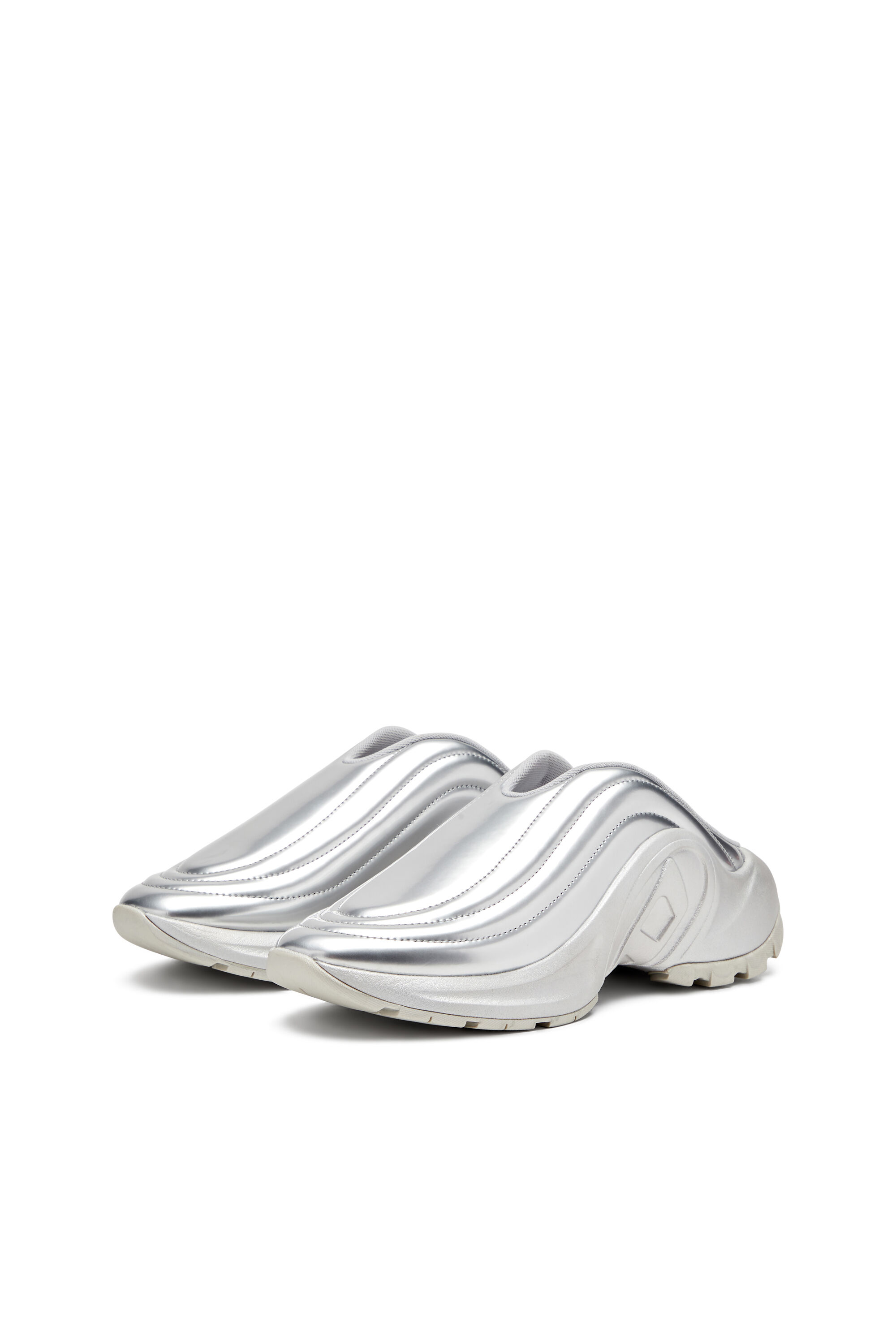 Women's Metallic mules | Silver | Diesel