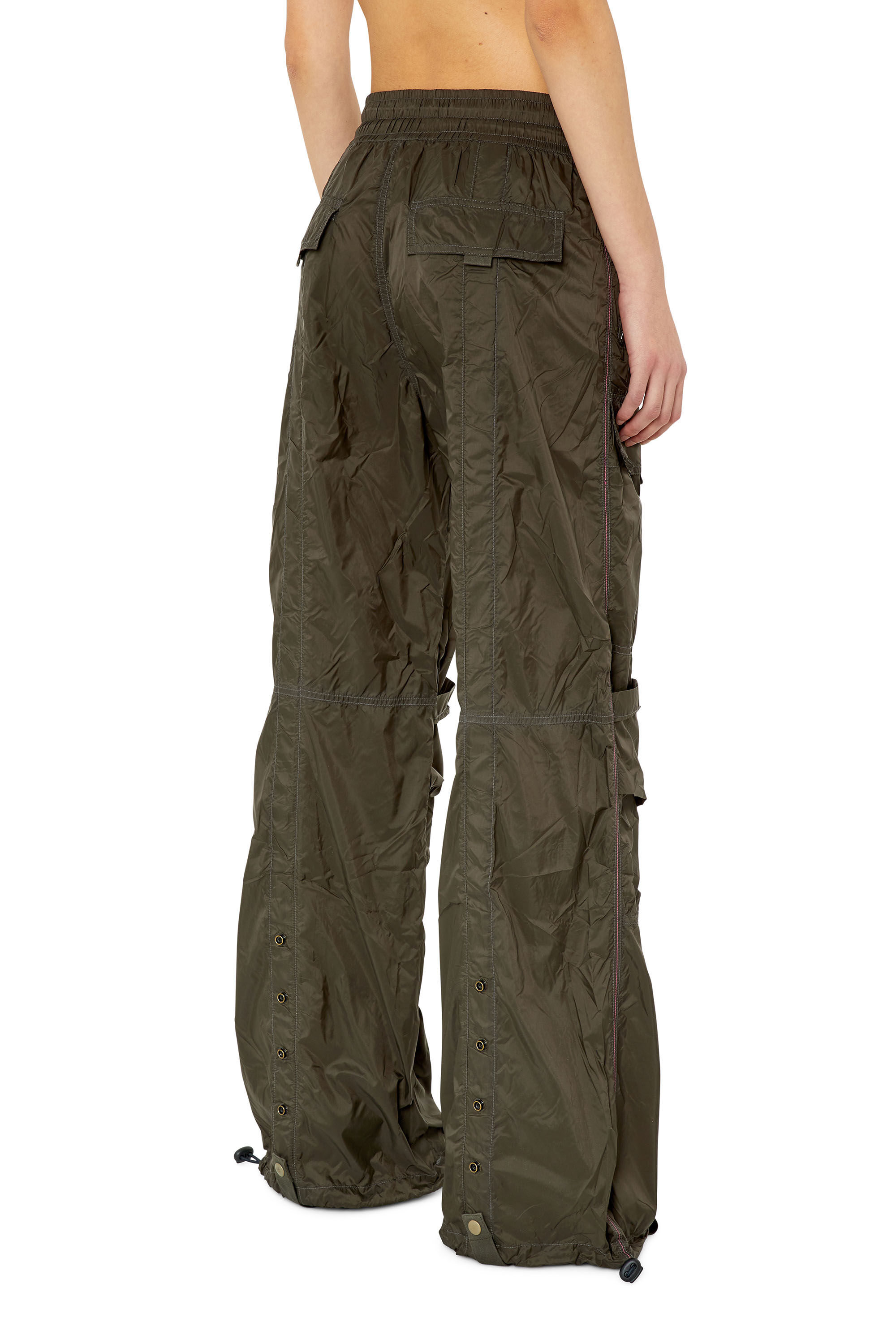 P-LUCREZIA Woman: Skater Combat pants in light nylon | Diesel
