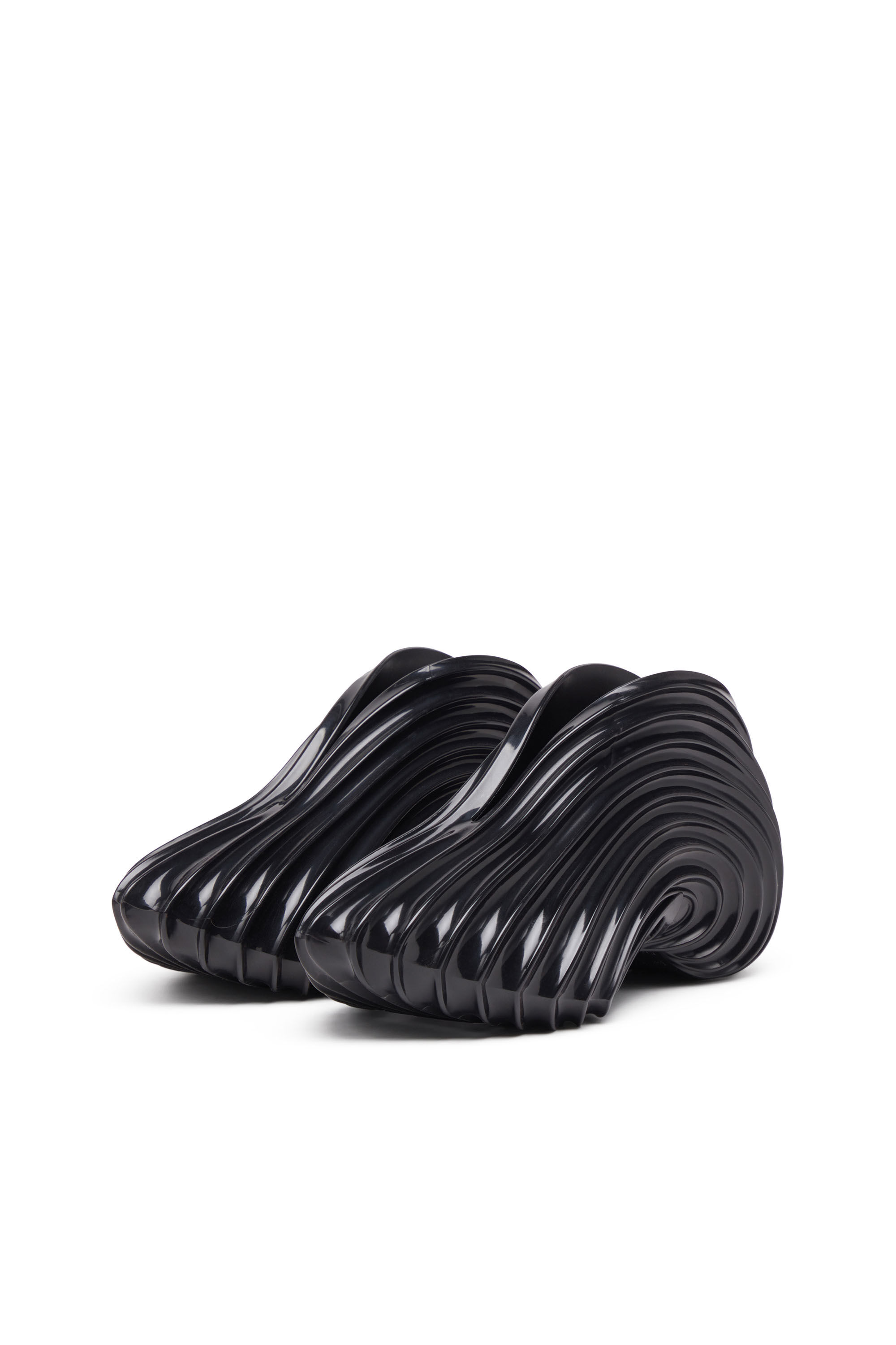 Diesel - MELISSA QUANTUM SNEAKERS X, Zapatilla sin cordones en Melflex® Unisex in Negro - 10