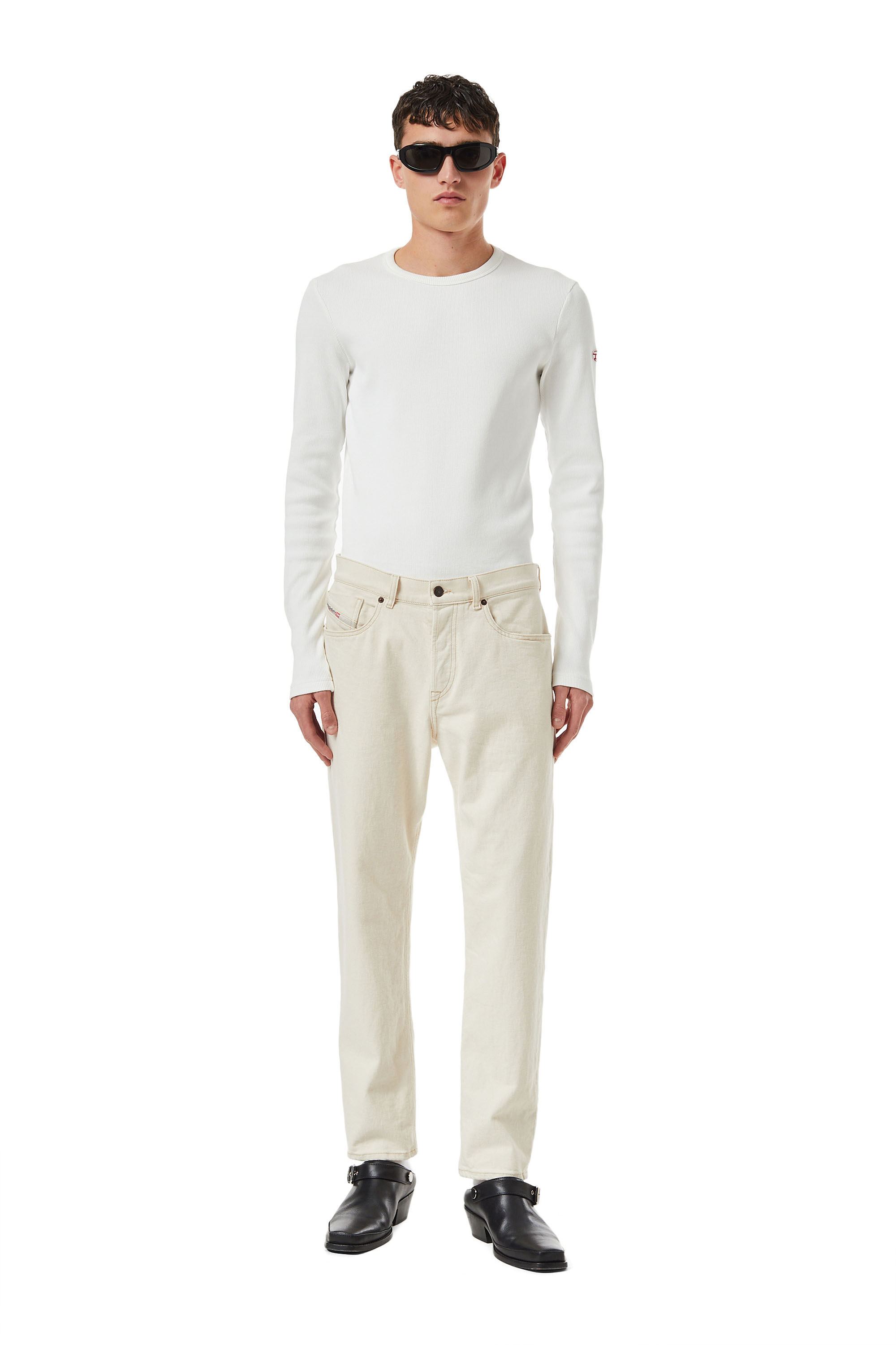 2005 D-FINING Man: Tapered white Jeans | Diesel