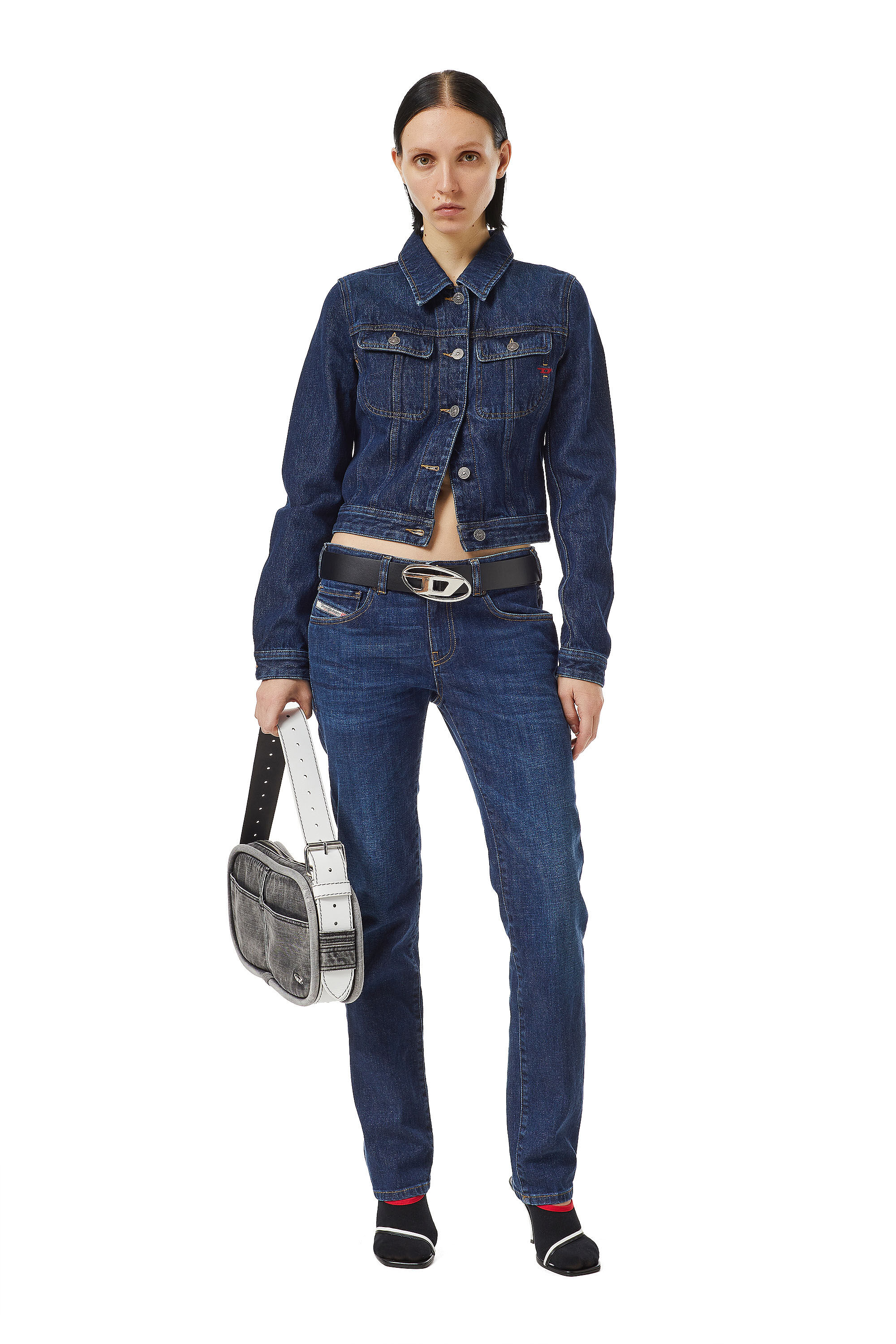 Diesel ディーゼル/ディーゼル DE-SLIMMY デニムジャケット DIESEL ディーゼル レディース ブルゾン ブランド Gジャン