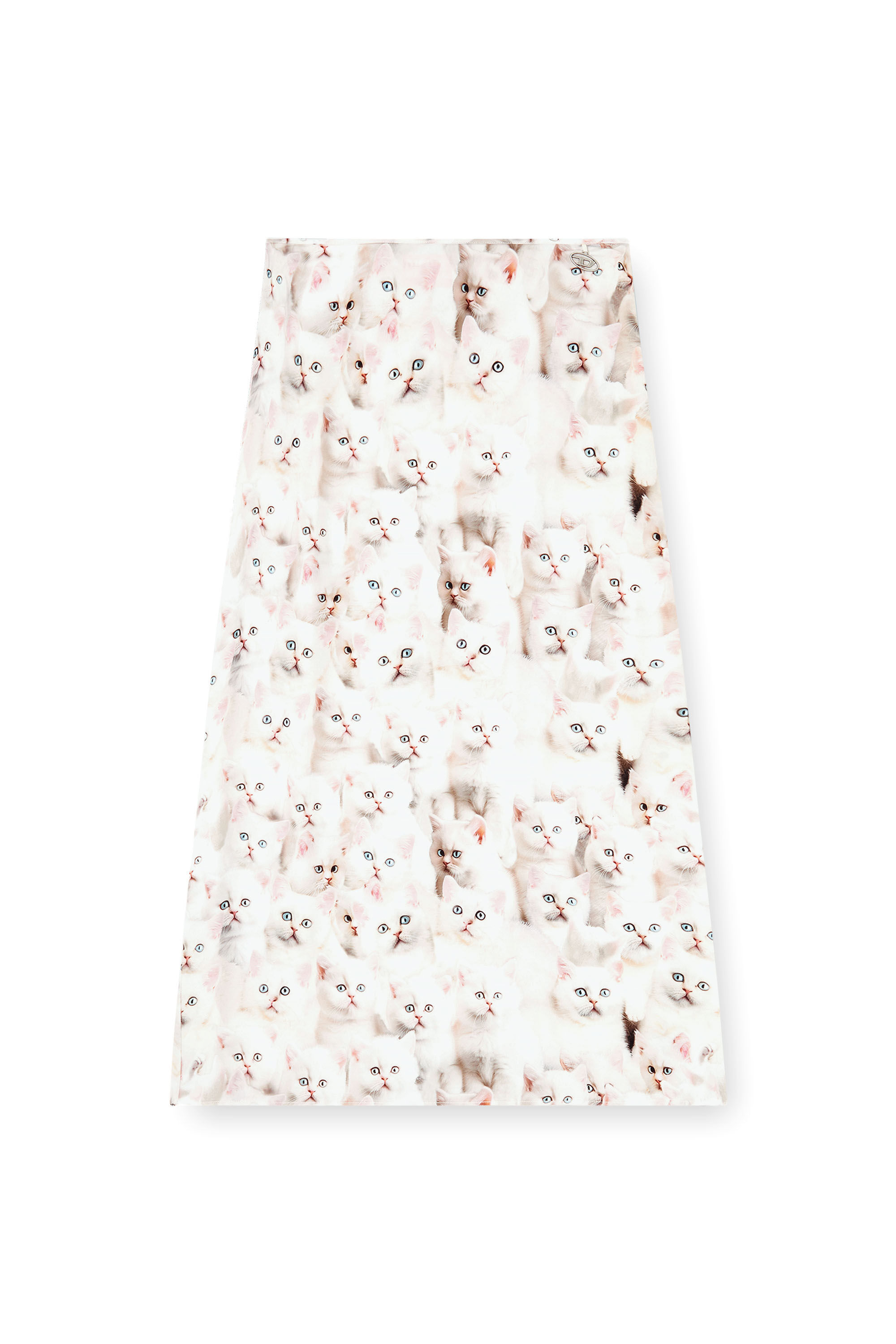 Diesel - O-RCHID-R1, Falda midi de viscosa con estampado integral Mujer in ToBeDefined - 2