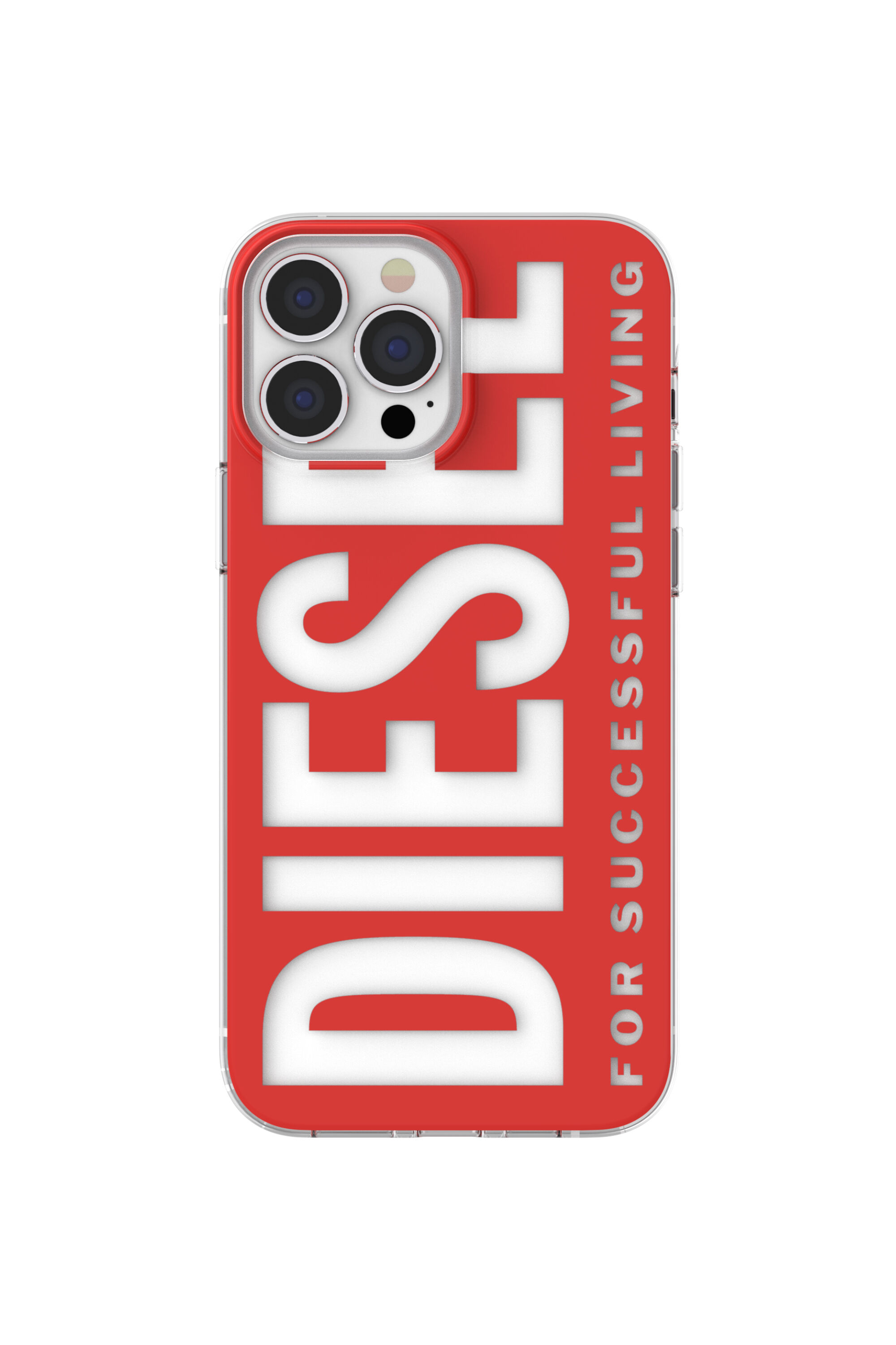 Diesel - 47204 STANDARDASE, Funda en TPU por iPhone 13 Pro Max Unisex in Rojo - 2