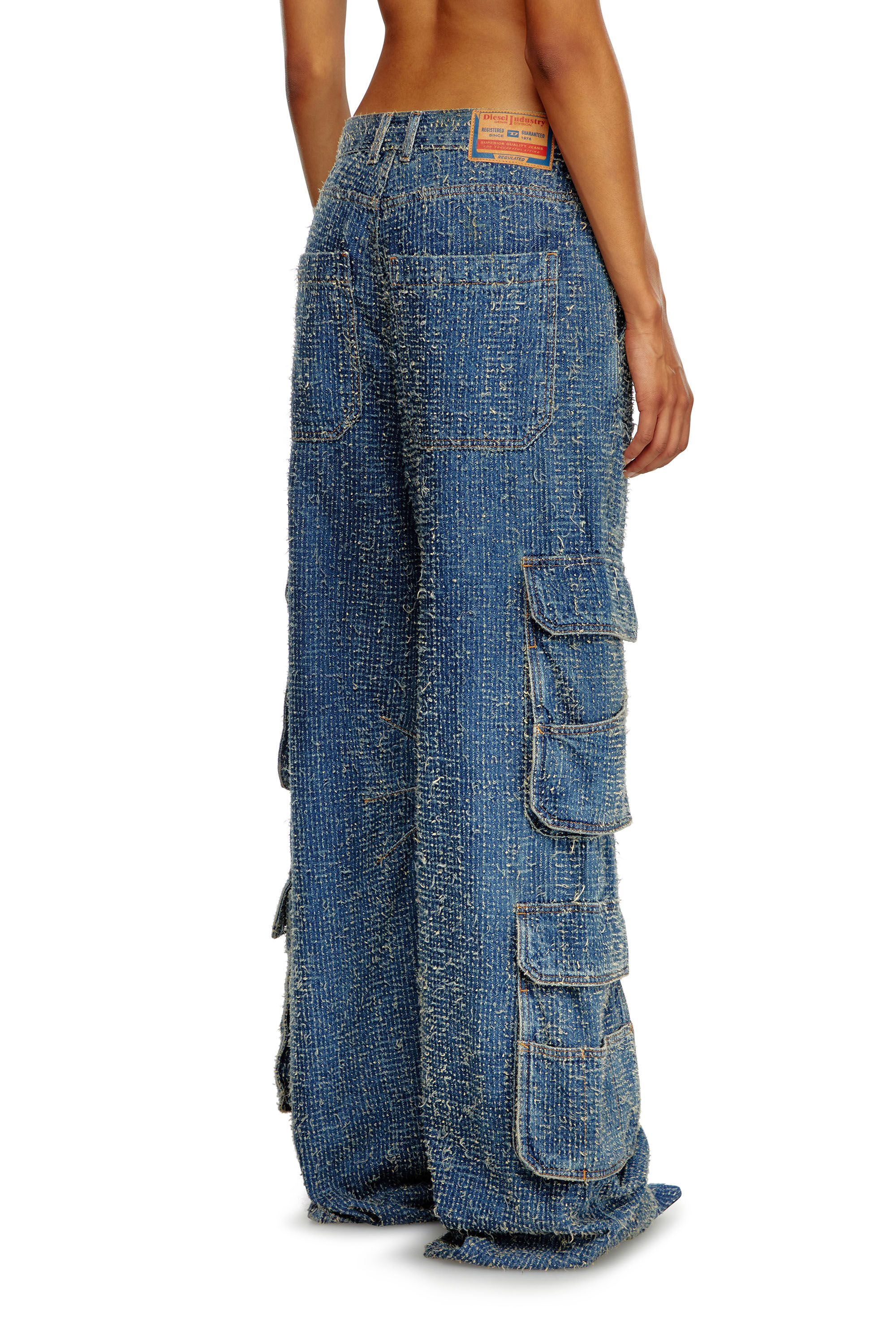 Diesel - Woman Straight Jeans 1996 D-Sire 0PGAH, Medium blue - Image 5