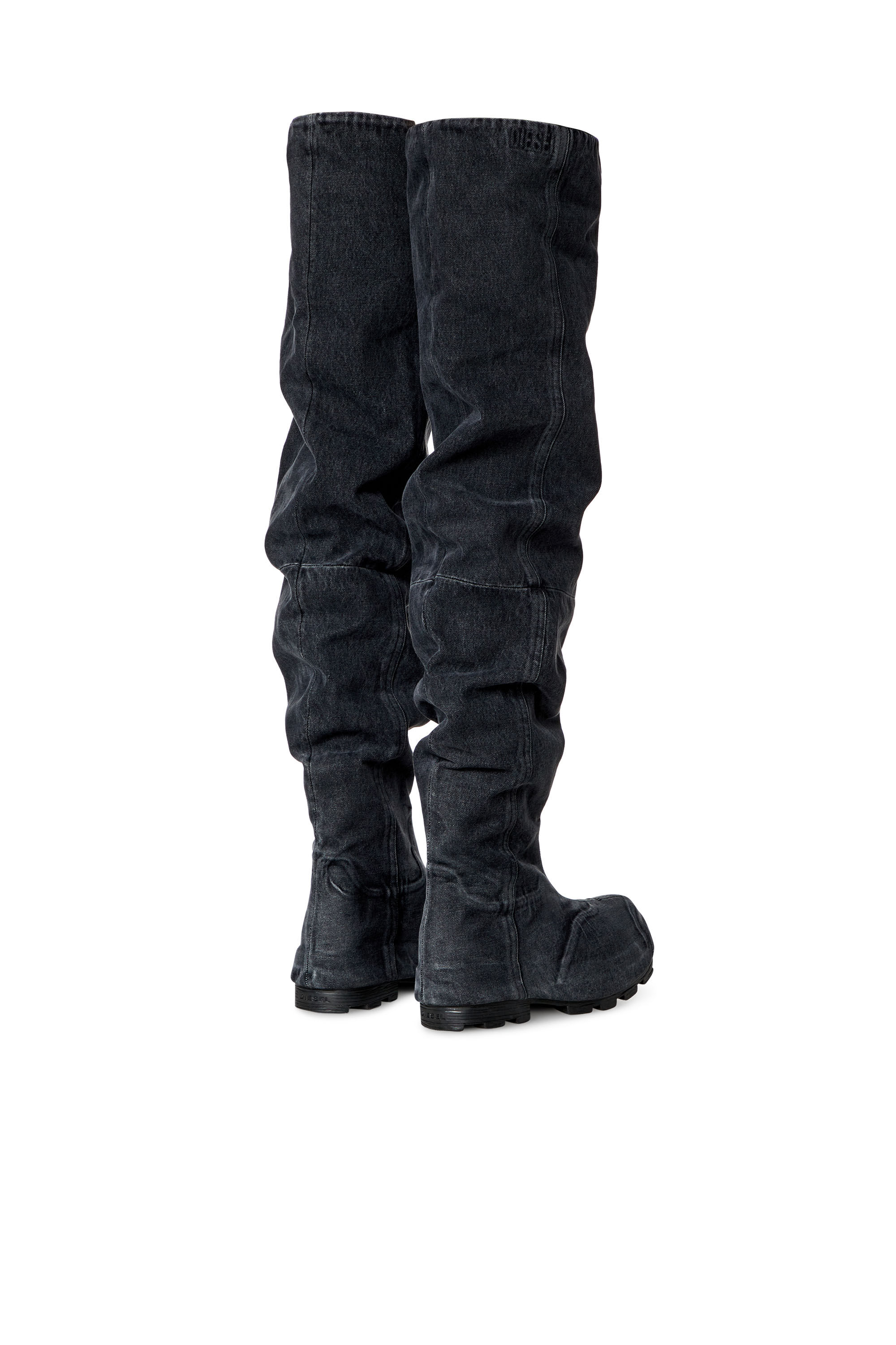 Men's D-Hammer Tbt Md Boots - Over-the-knee boots in washed