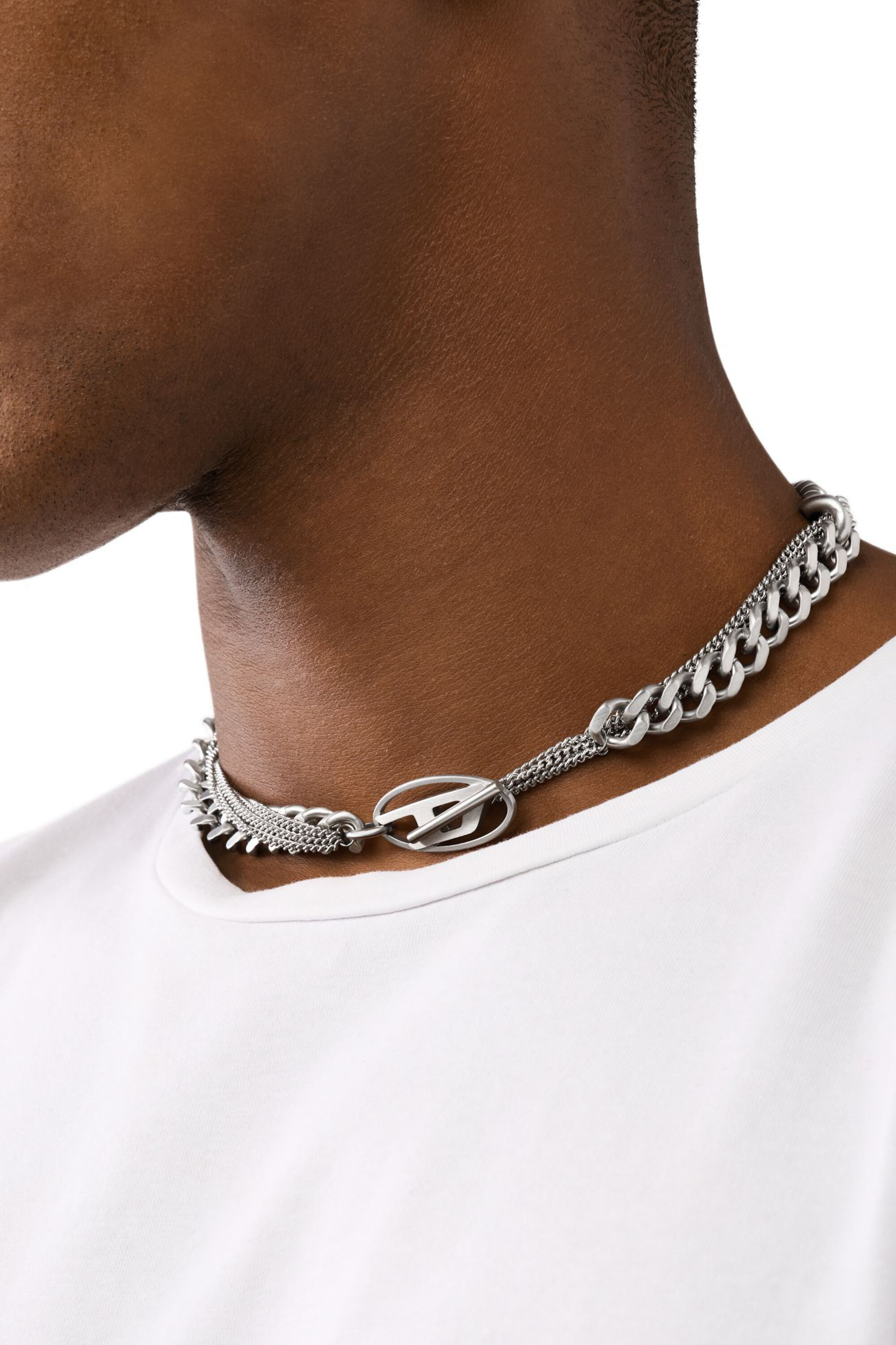 Antiqua Gold - Circle Double Strand Necklace by John