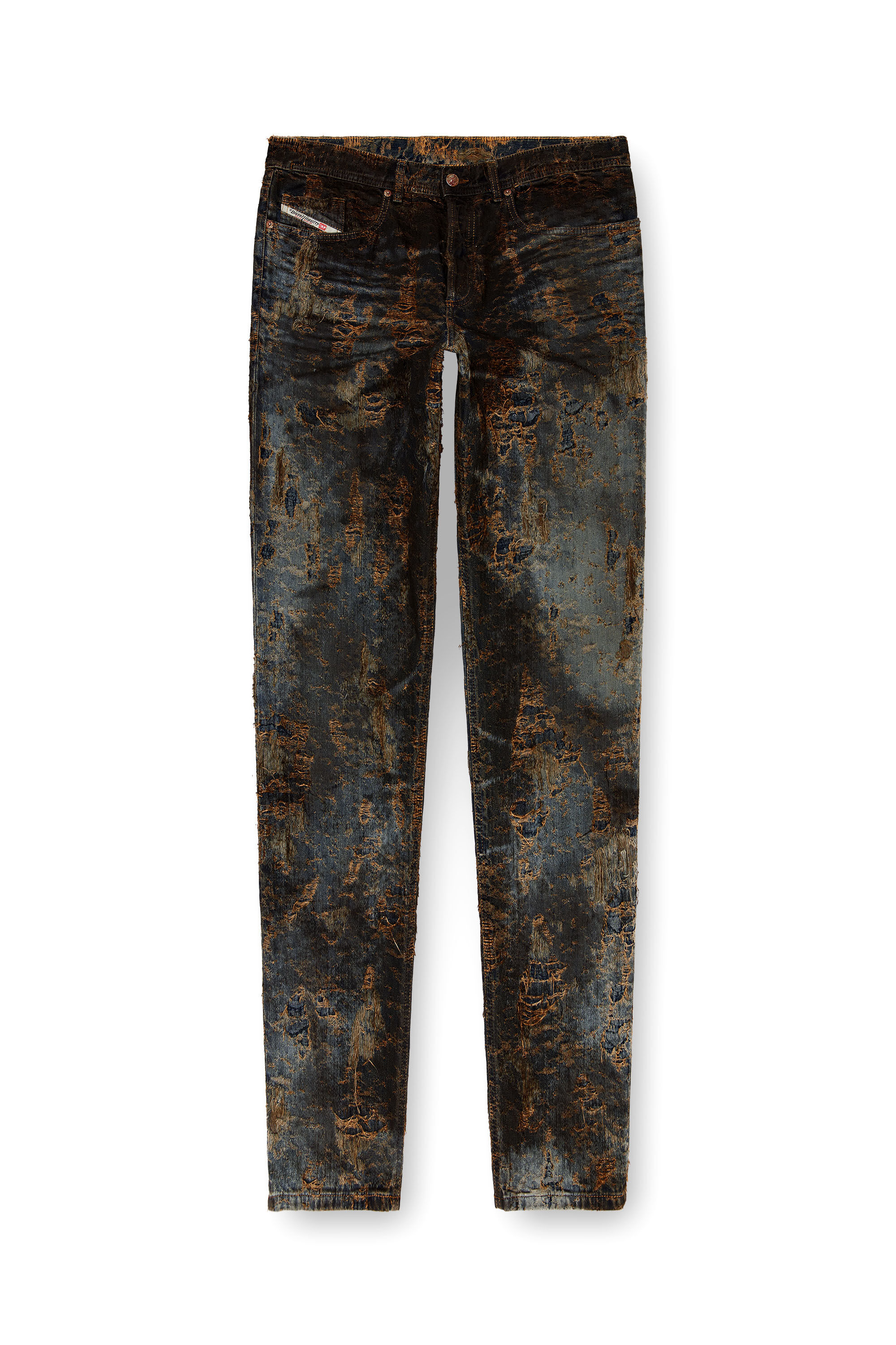 Men's Regular Jeans | Black/Dark grey | Diesel 2023 D-Finitive
