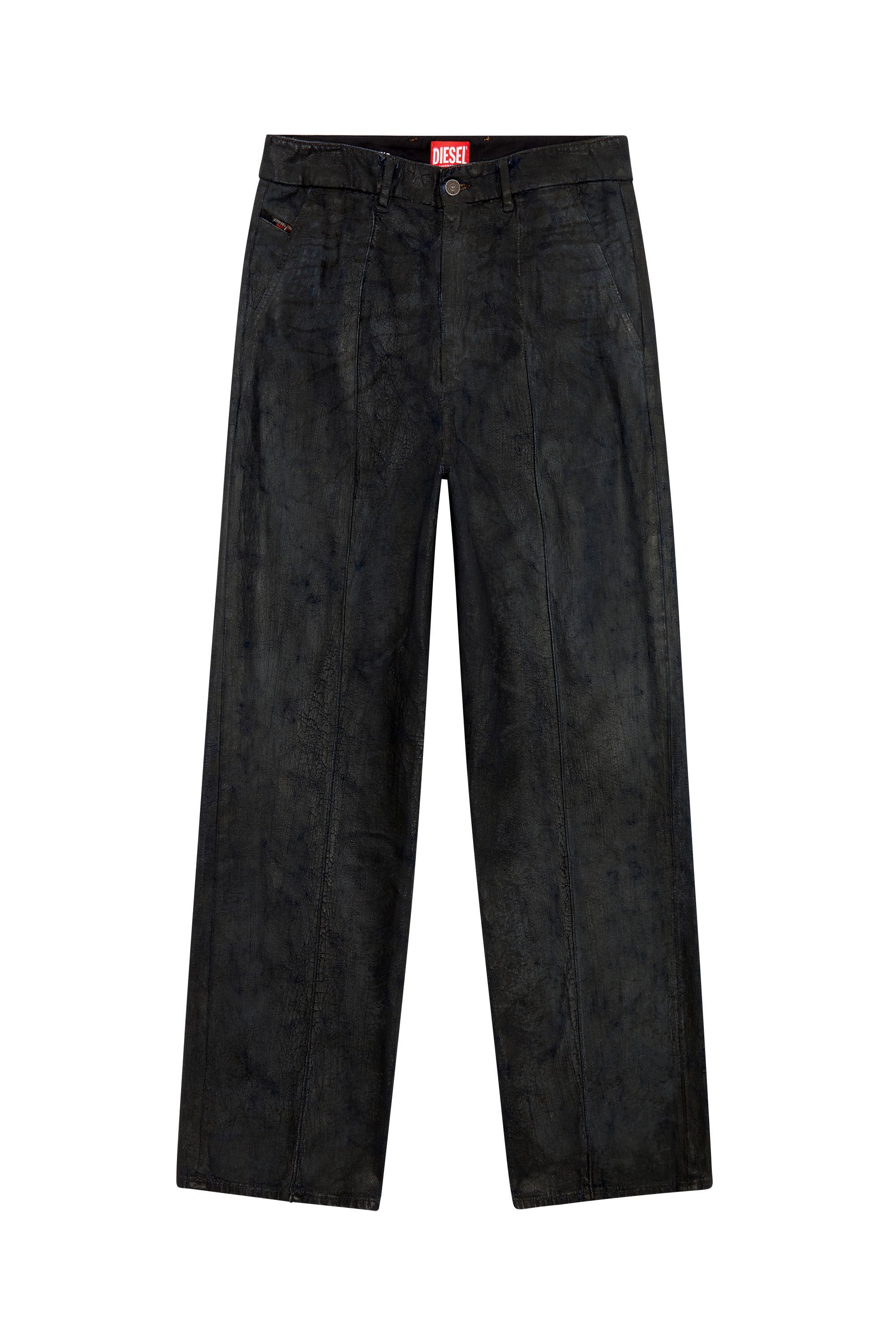 Diesel - Straight Jeans D-Chino-Work 0PGAZ, Negro - Image 2