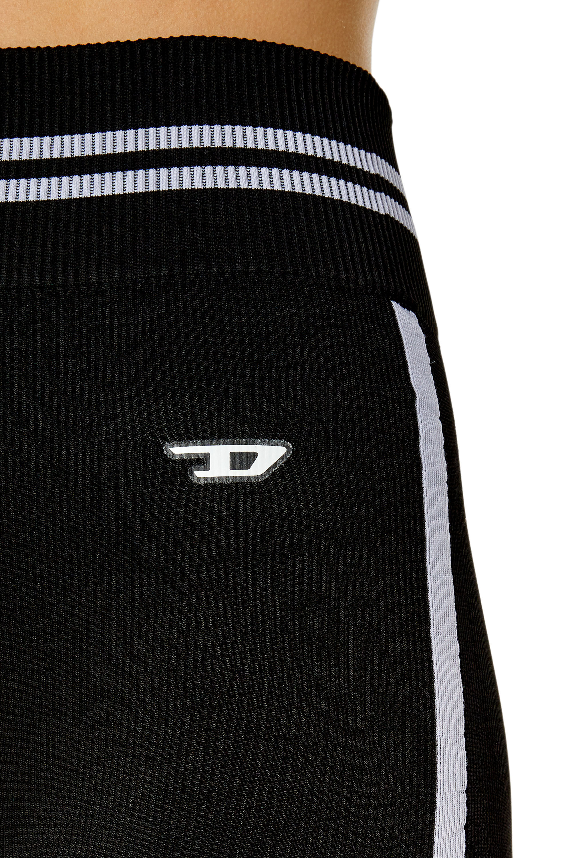 AWSB-LOYCE-WT30 Woman: Ribbed sports leggings | Diesel