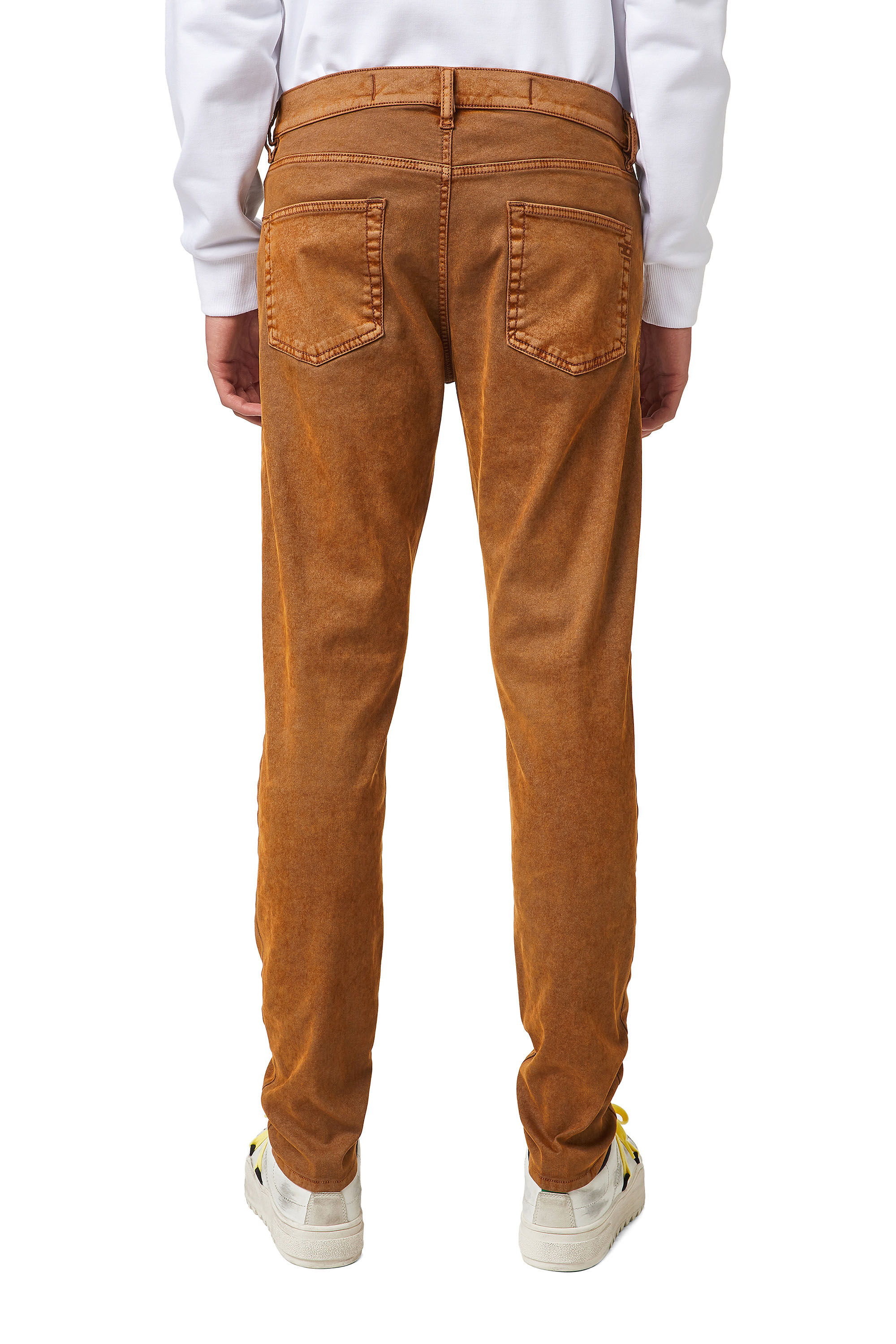 Diesel - D-Strukt Slim JoggJeans® 069YQ, Brown - Image 4