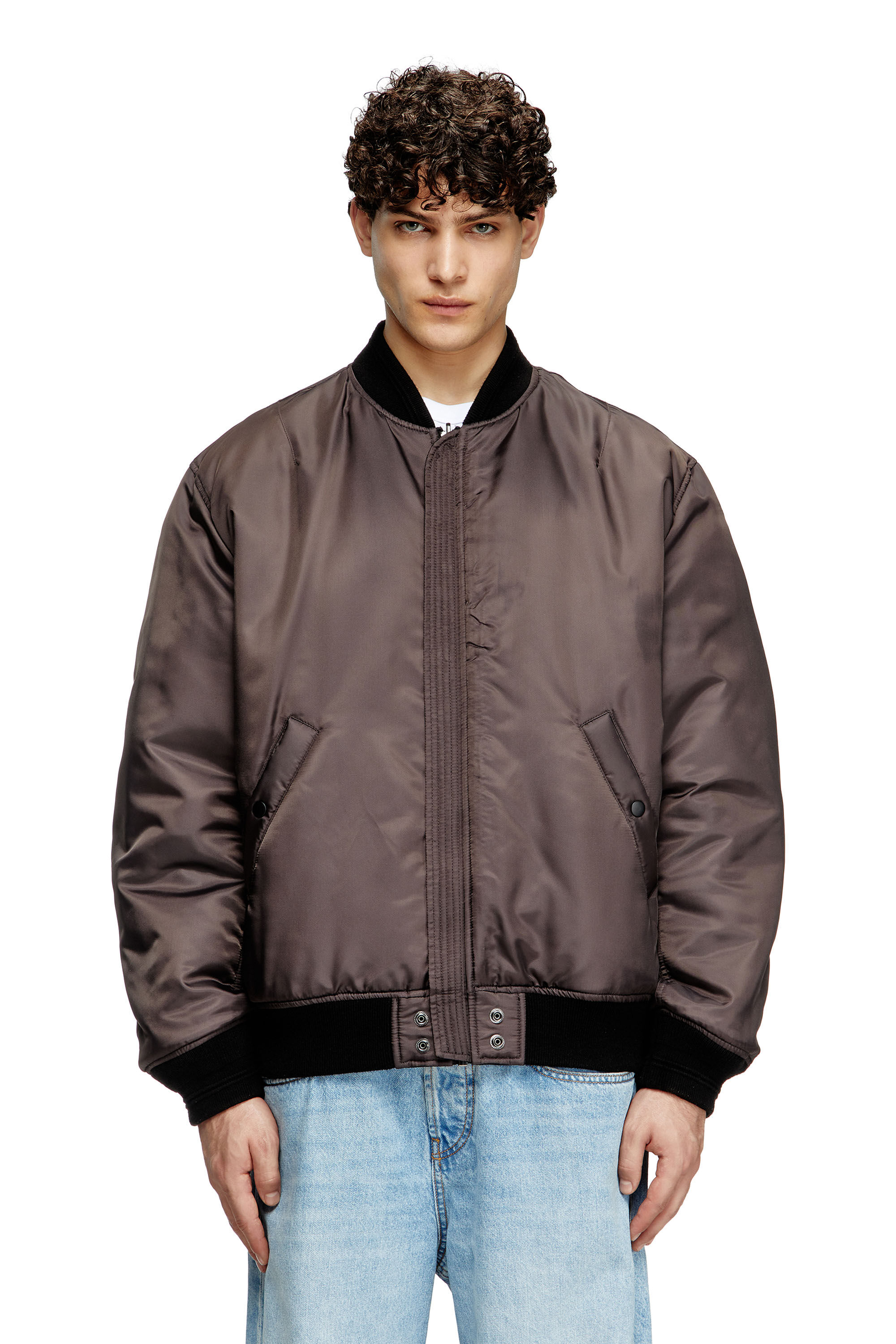 DIESEL ディーゼル ボンバージャケット 中綿ブルゾン レディース