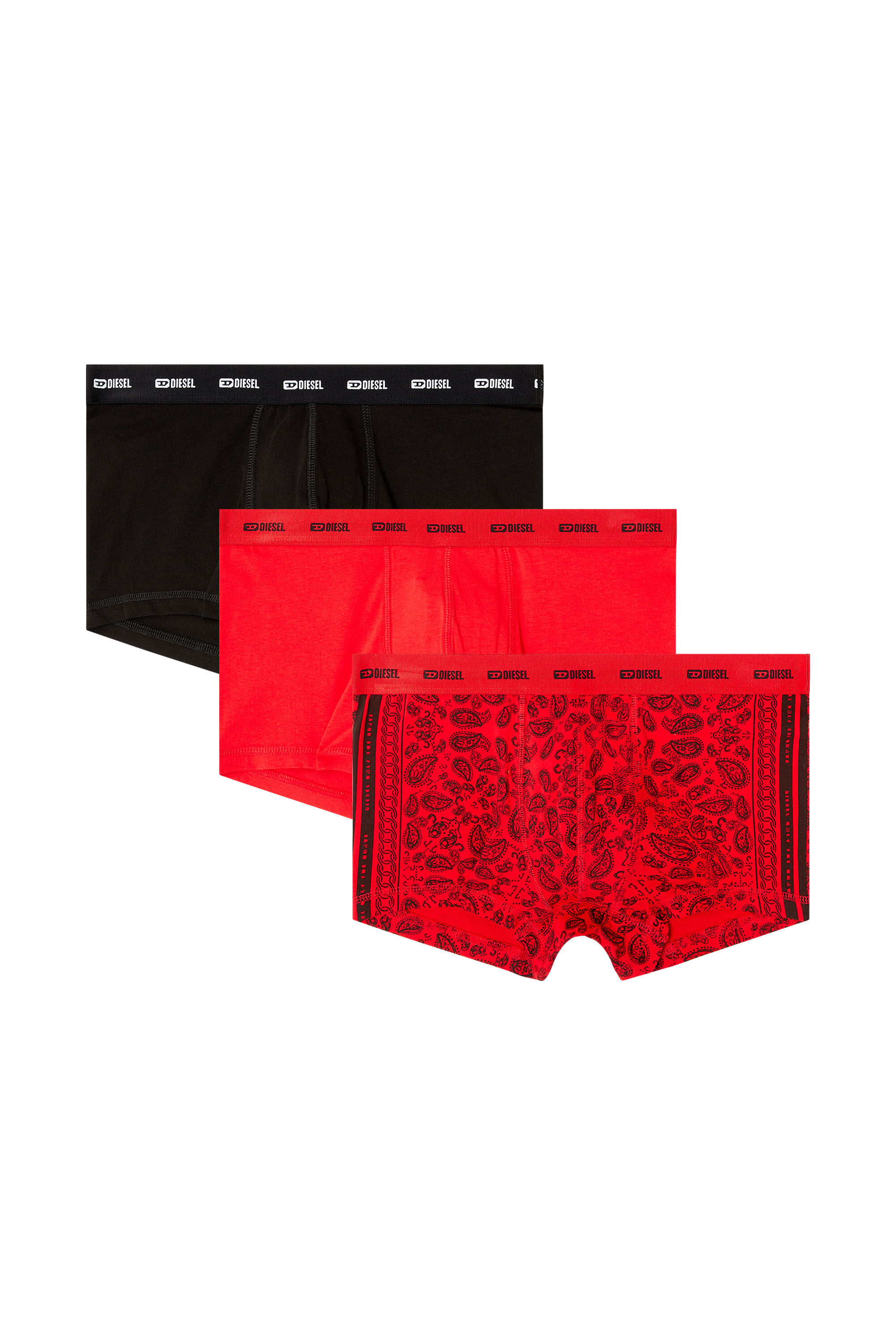 DAMIEN-GFT-UTLT-3PACK, Rojo/Blanco