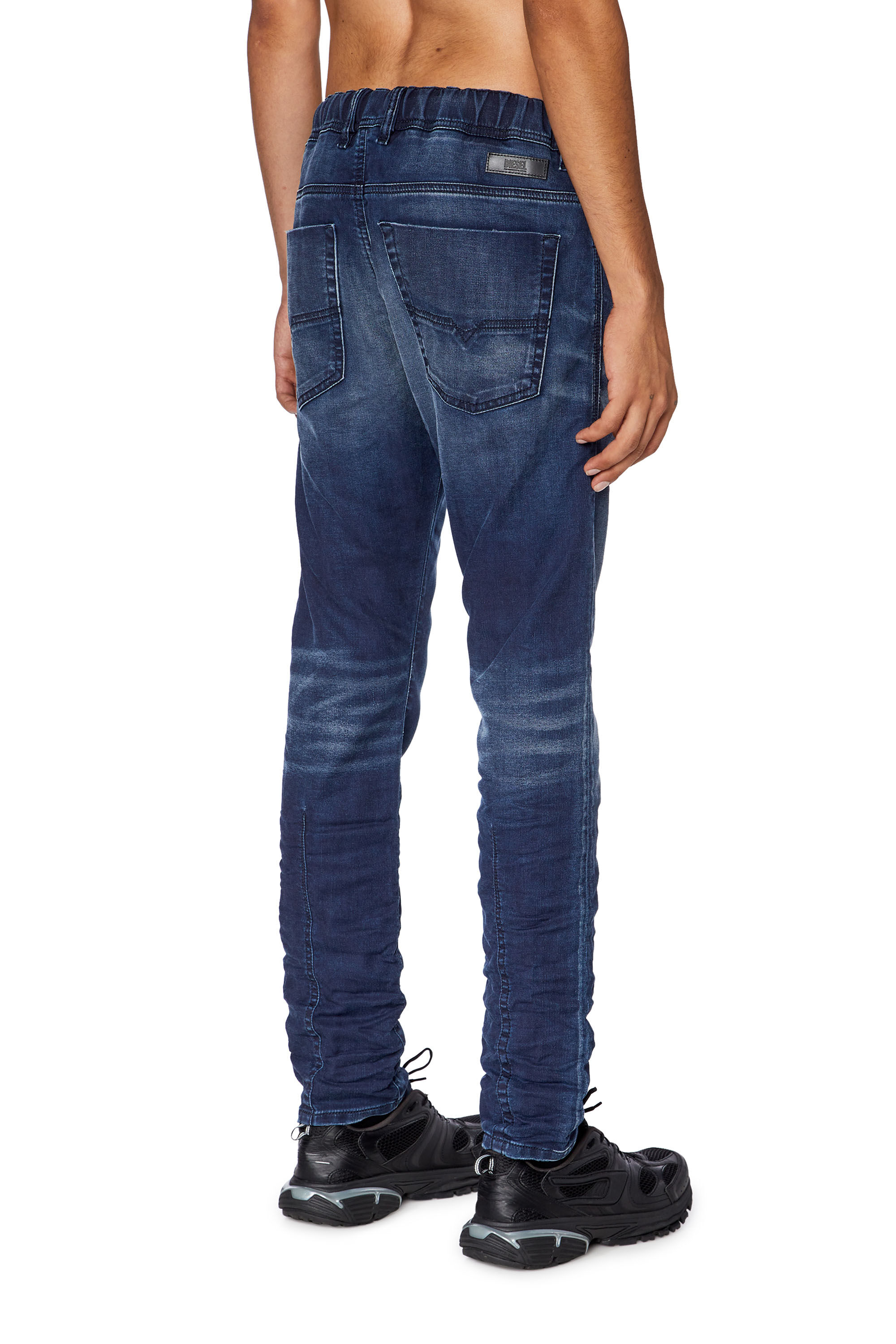 Men's Tapered Jeans | Dark blue | Diesel 2030 D-Krooley Joggjeans®