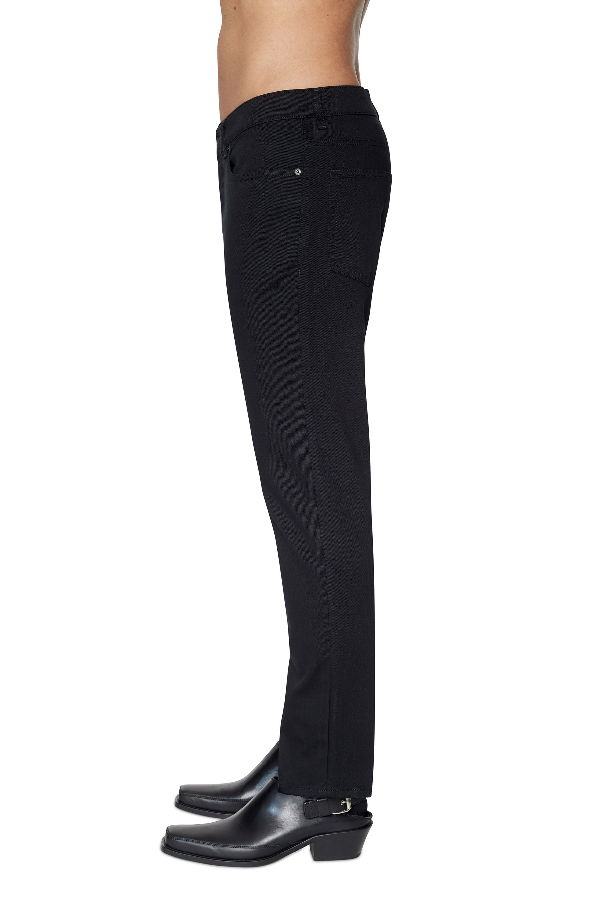 Diesel - 2005 D-Fining 069YP Tapered Jeans, Negro/Gris oscuro - Image 5