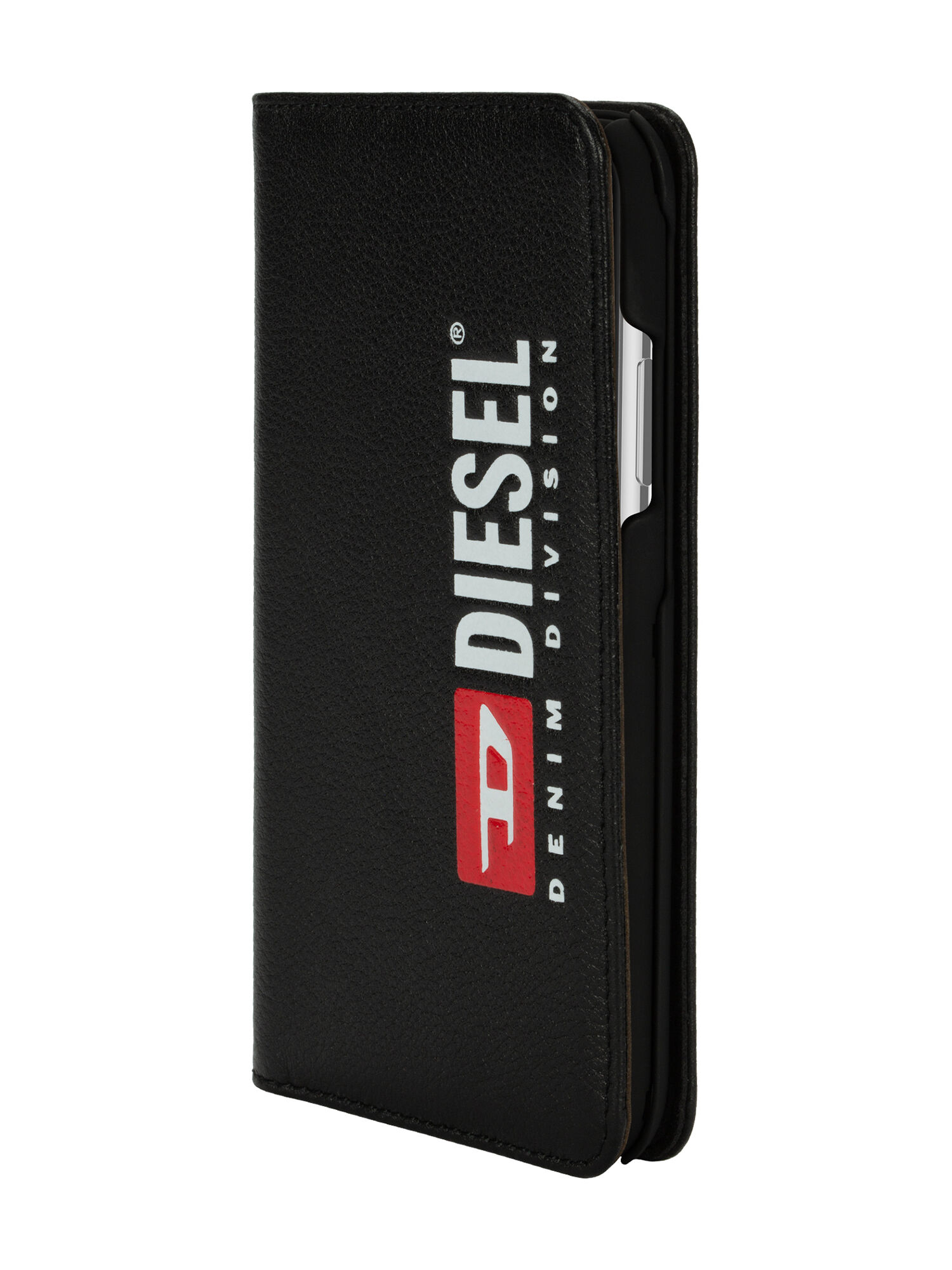 Diesel - DIESEL 2-IN-1 FOLIO CASE FOR IPHONE XS & IPHONE X, Negro - Image 3