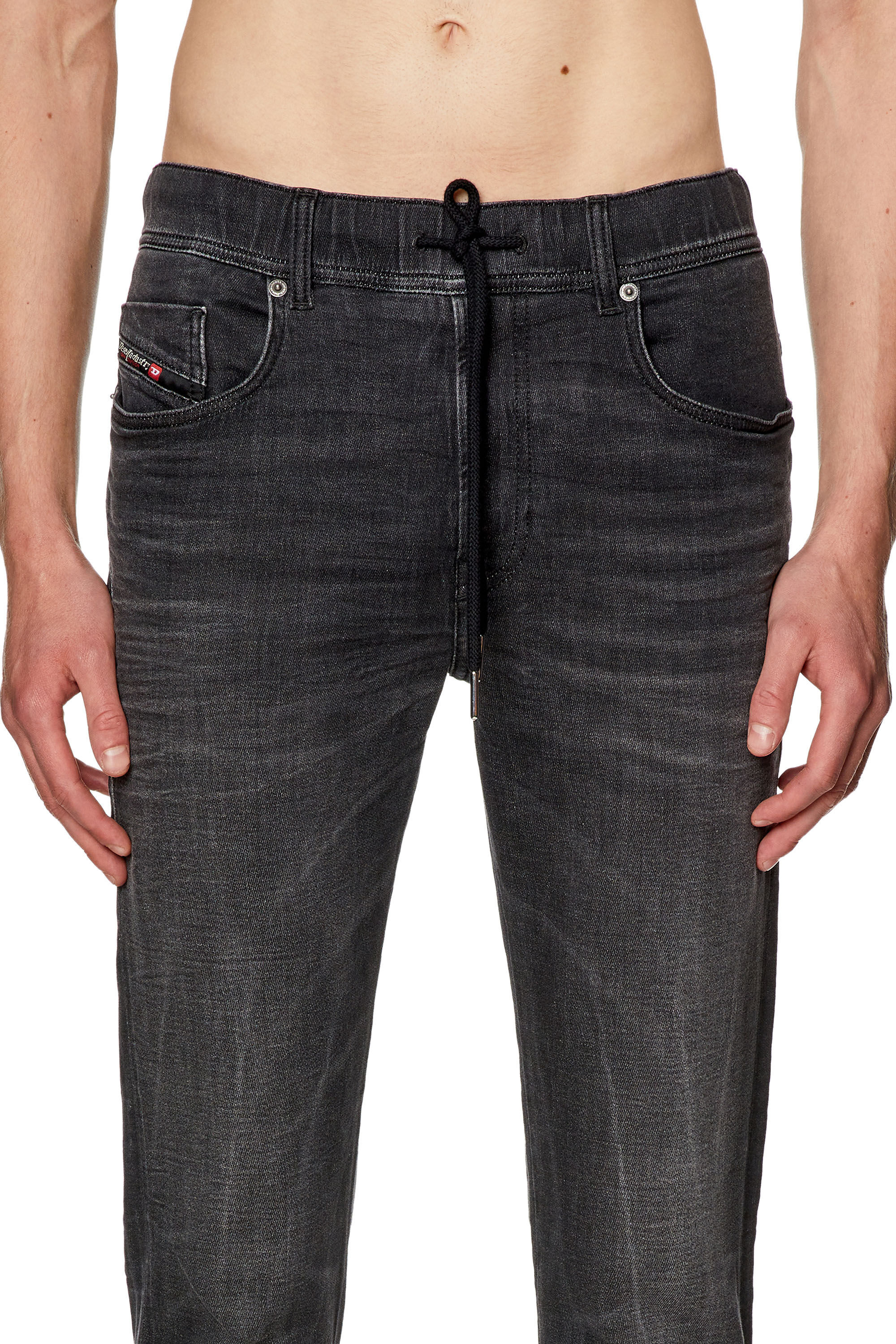 Men's Slim Jeans | Black/Dark grey | Diesel E-Spender JoggJeans®