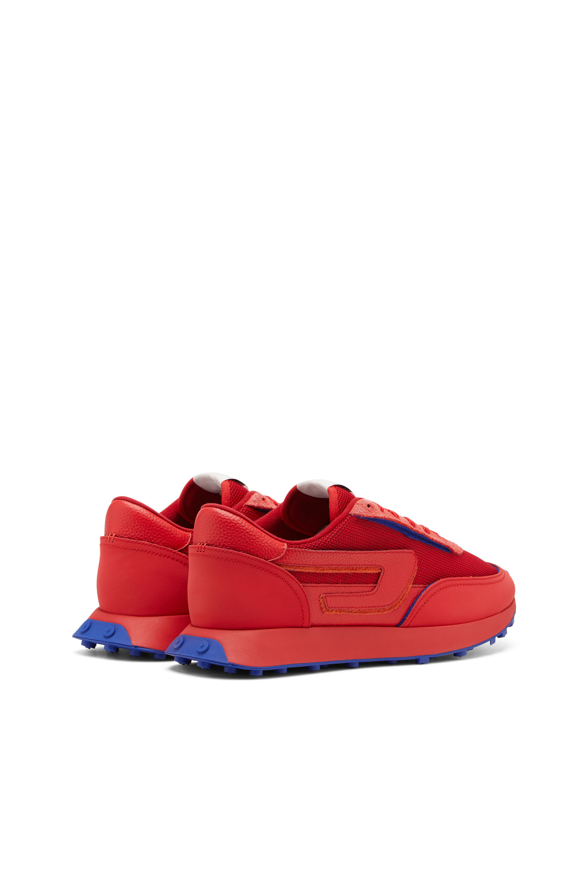 S RACER LC Man Sneakers in mesh suede and leather Diesel