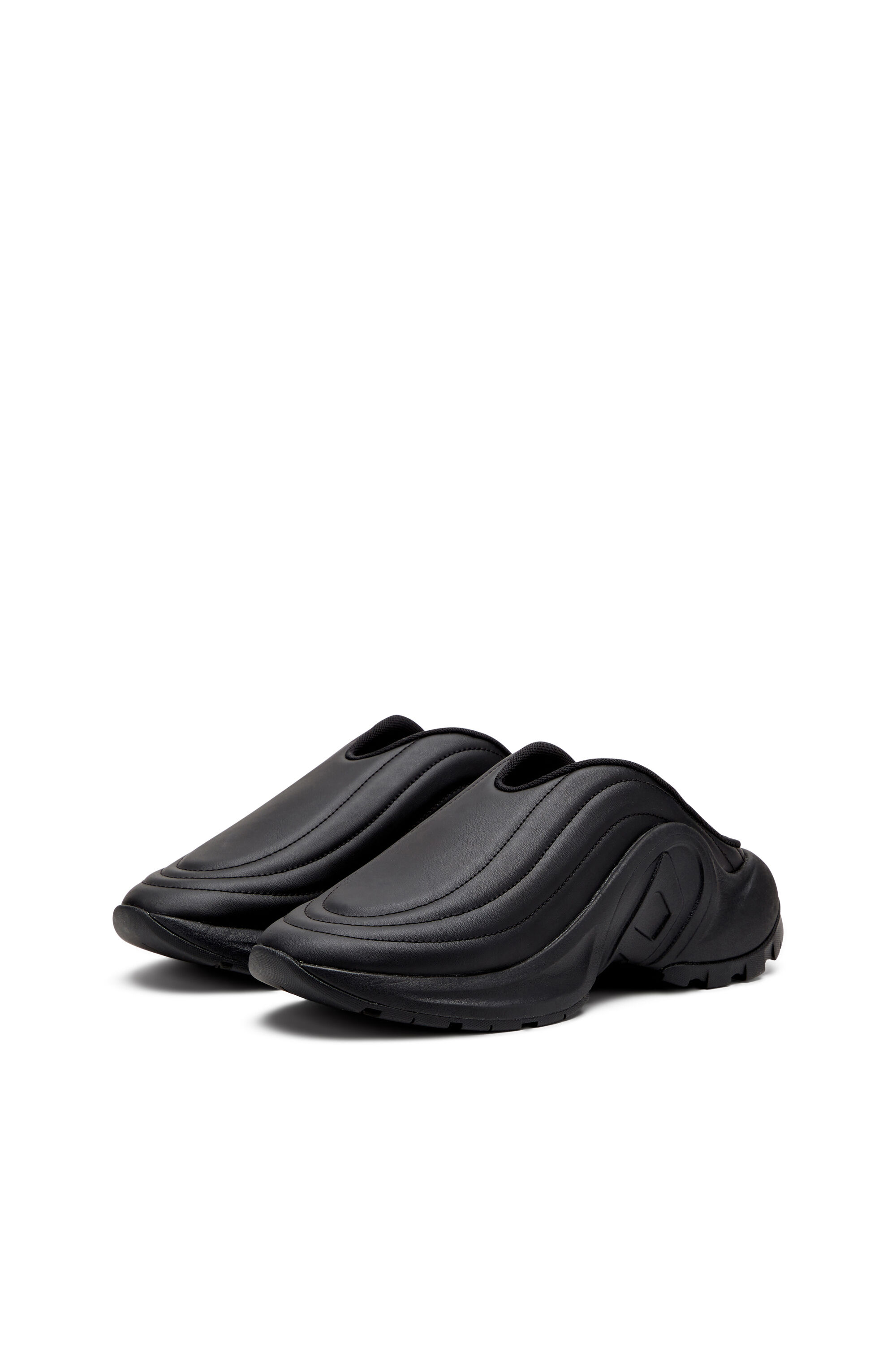 早い者勝ち | mules S-D-Runner-Matte Women's Black Diesel | 靴