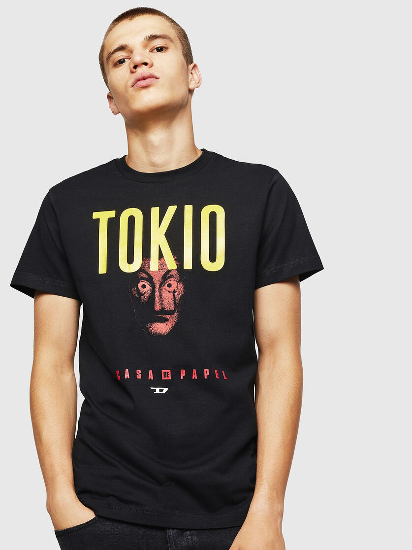 Lcp T Diego Tokio Tokio T Shirt Diesel X La Casa De Papel