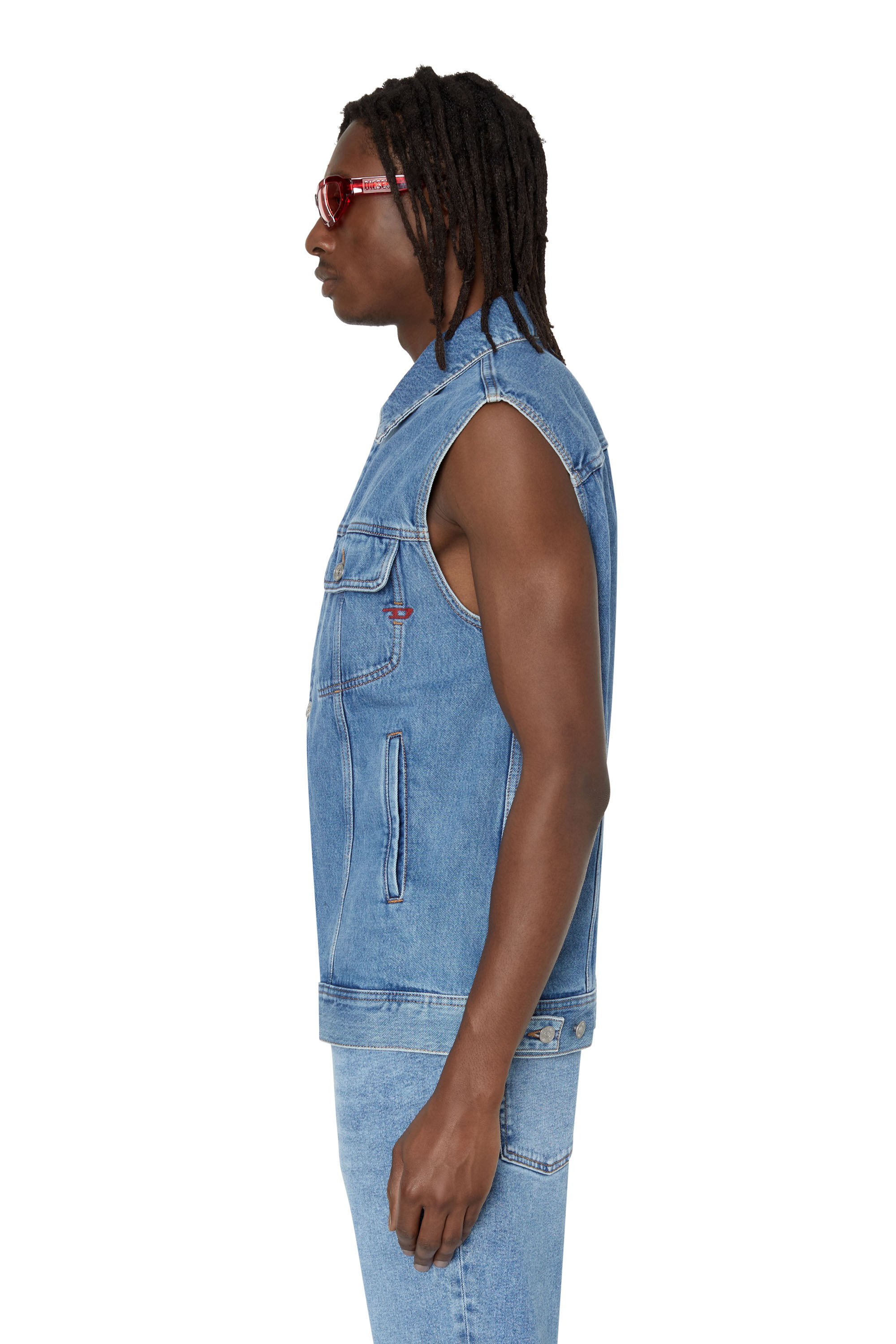 Diesel - D-BARCY-SM, Azul medio - Image 6