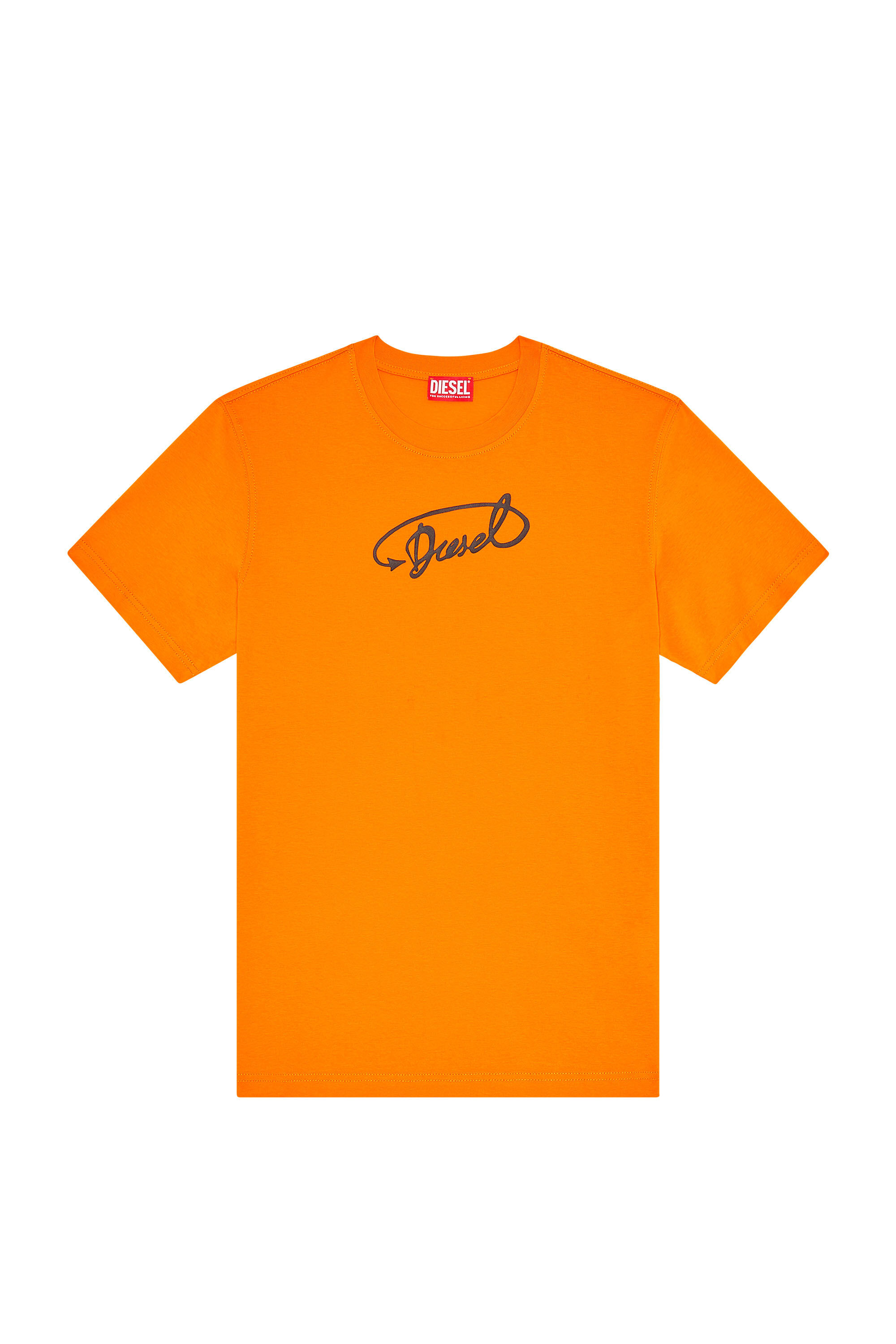 Men s T shirt with Diesel puff print T DIEGOR L11 Diesel