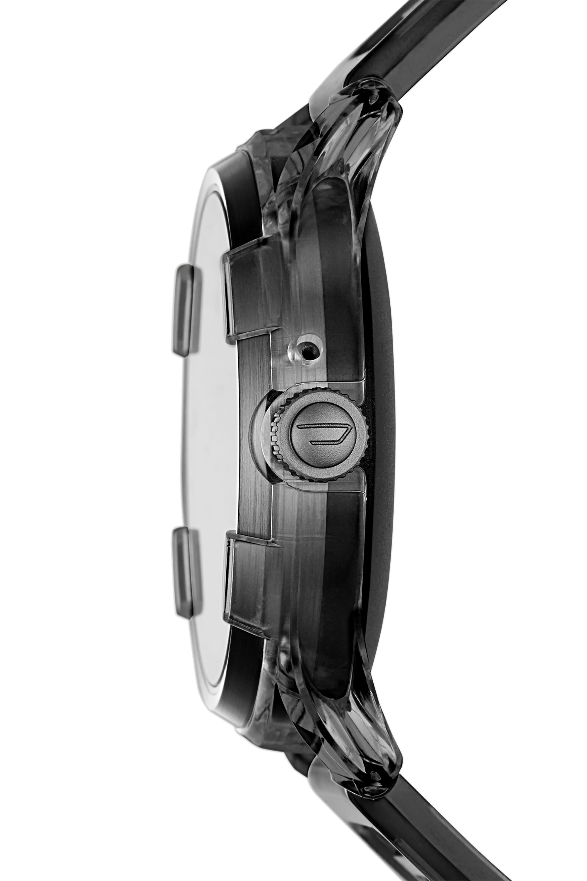 Men's Diesel On Fadelite Smartwatch - Black Transparent | Diesel