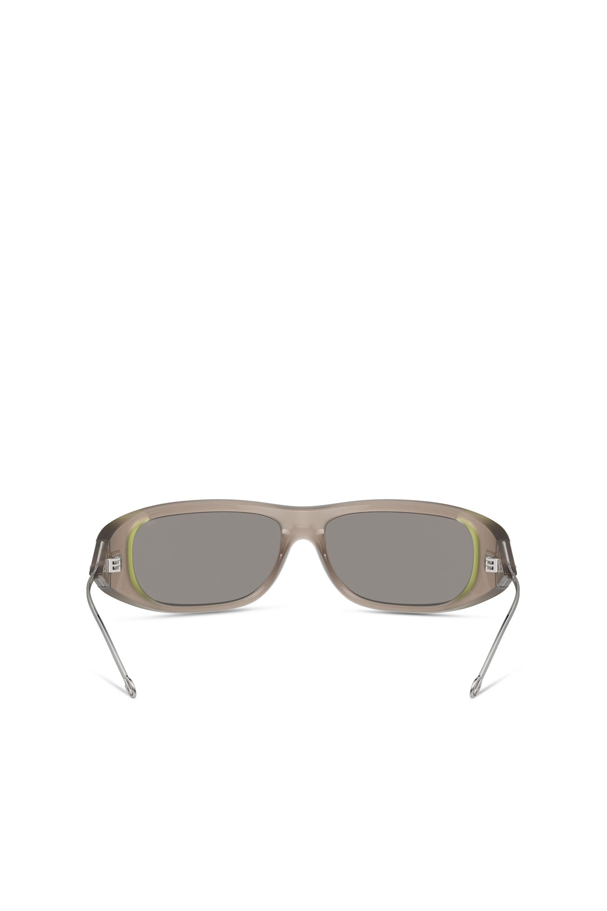 トップブランドのファッション Women's Diesel | Grey | sunglasses style Wraparound 小物