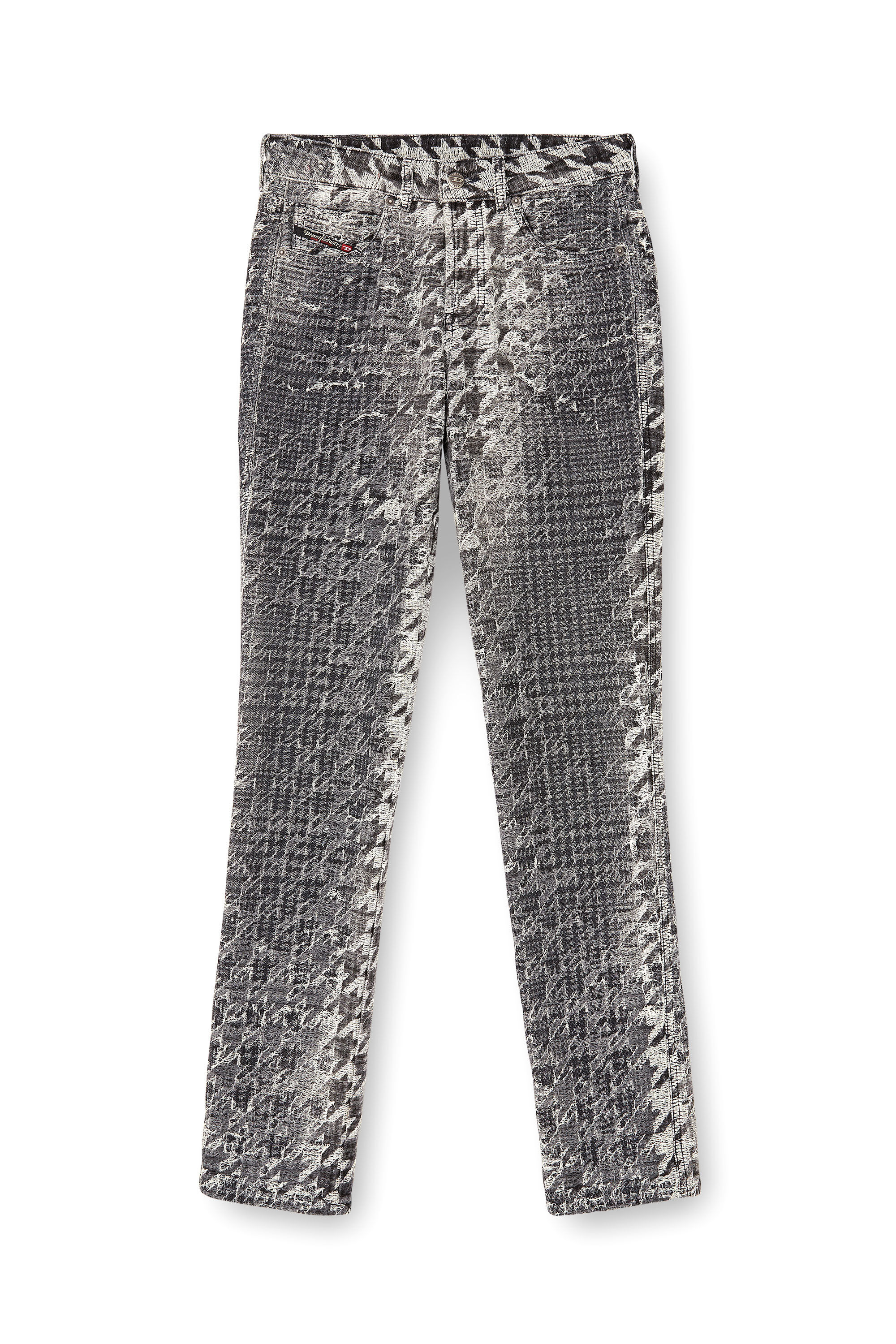 Diesel - Slim Jeans 1992 D-Jiann 0CEBN Mujer, Negro/Gris oscuro - 2