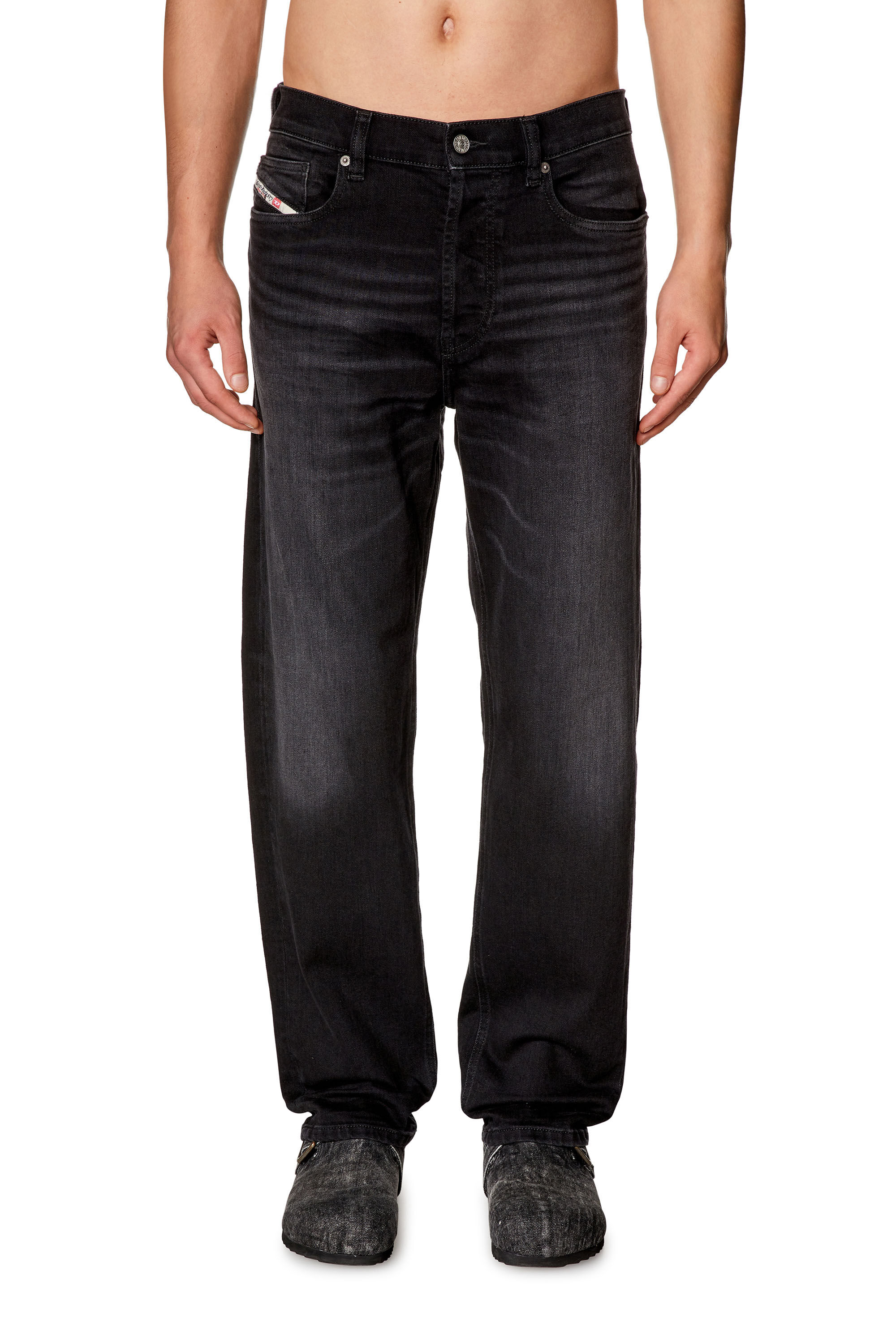 Men's Regular Skater Jeans | Black/Dark grey | Diesel 2010 D Men's Regular Skater Jeans | Black/Dark grey | Diesel 2010 D