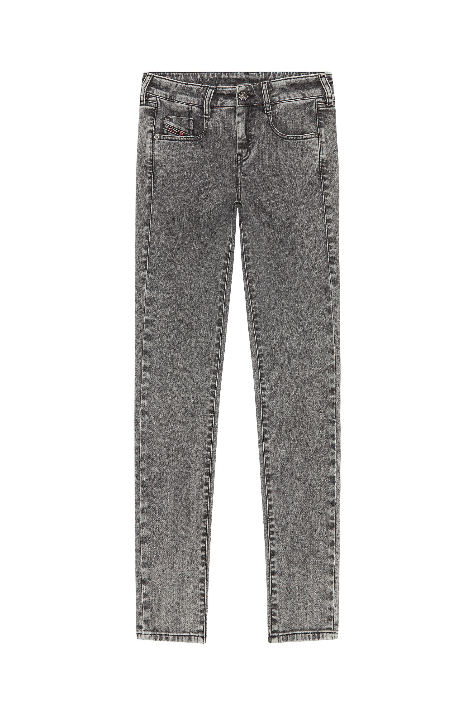 Diesel - Slim D-Ollies JoggJeans® 09E99, Black/Dark grey - Image 2
