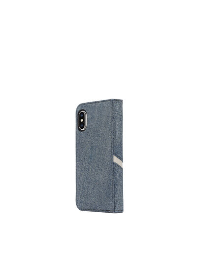 DENIM IPHONE X FOLIO, Blue Jeans Diesel - DENIM IPHONE X FOLIO, Blue Jeans - Flip covers - Image 5
