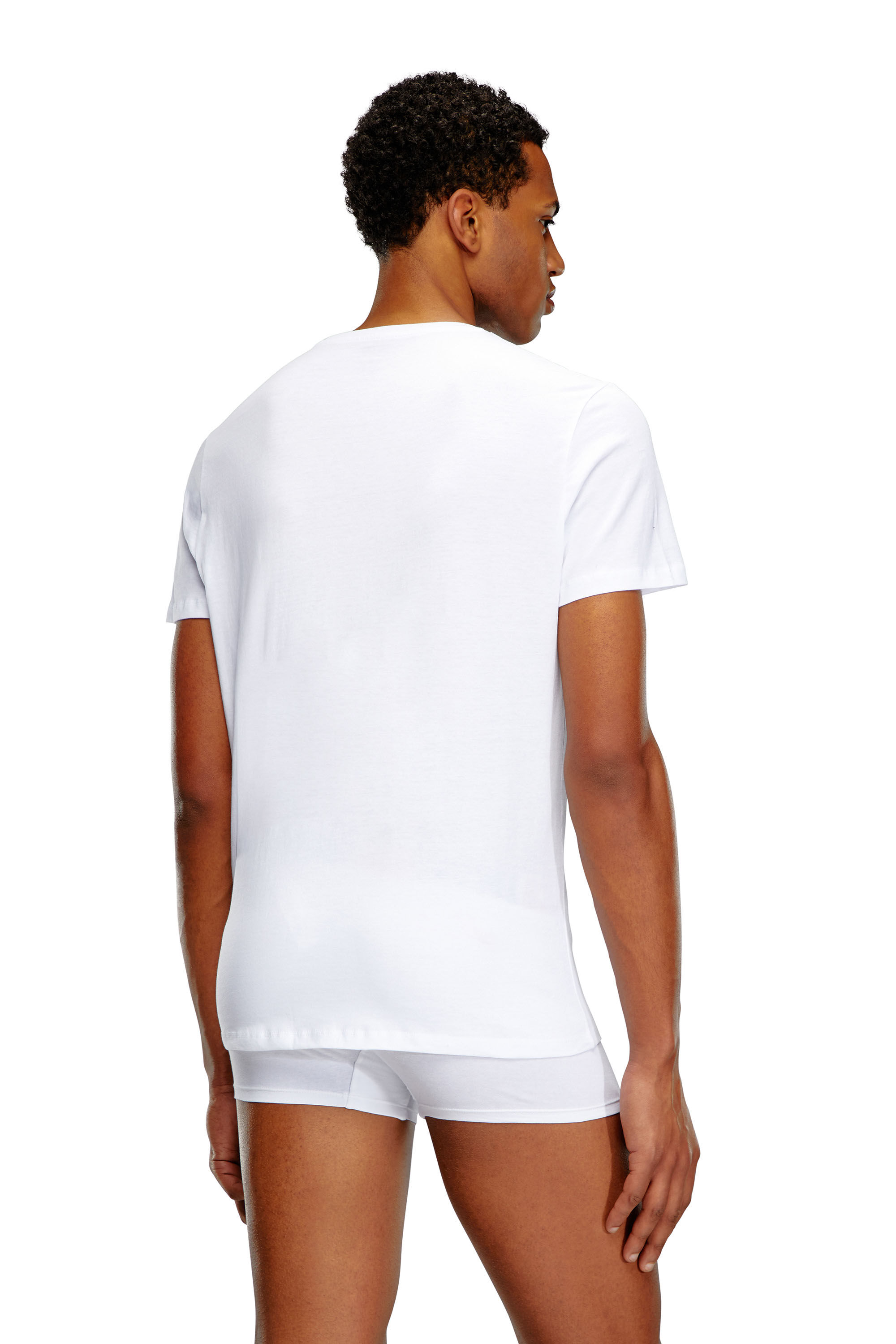 Diesel - UMTEE-JAKETHREEPACK, Lote de tres camisetas de cuello redondo Hombre in Blanco - 4