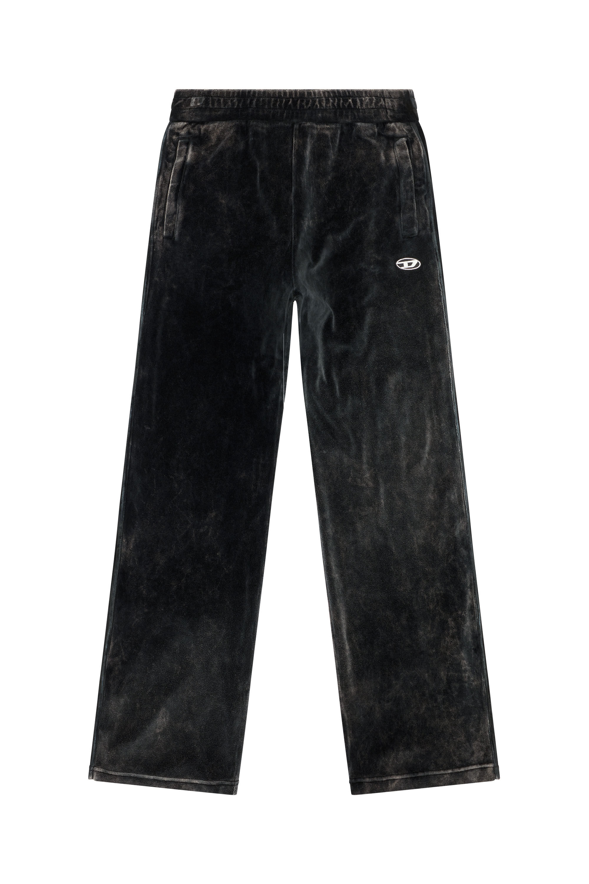 Men's Chenille track pants with side bands | P-ZAMPBAND Diesel